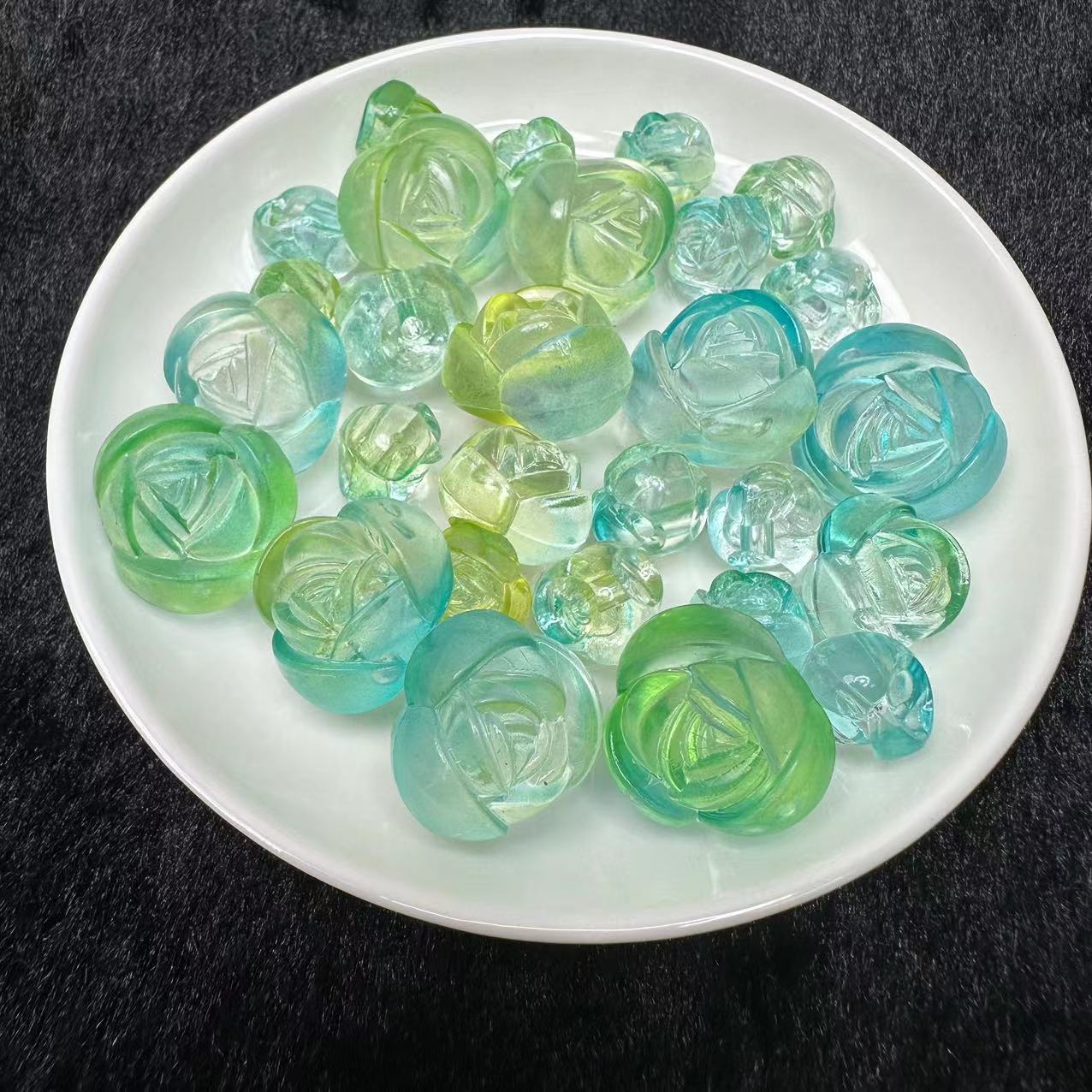 DIY rose charms