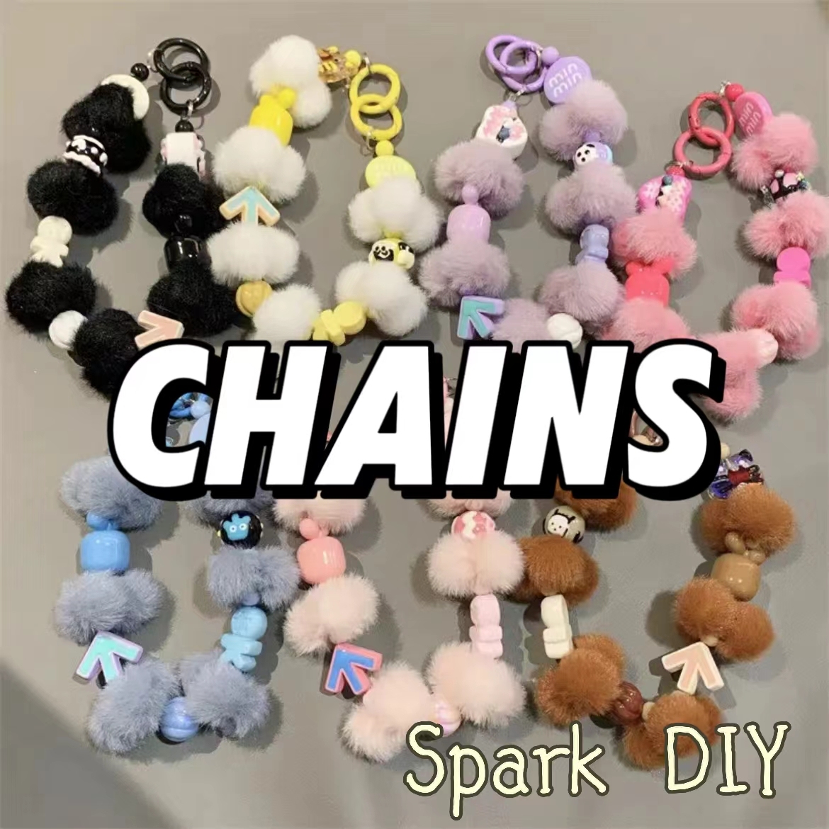 Lucky bags-phone chains