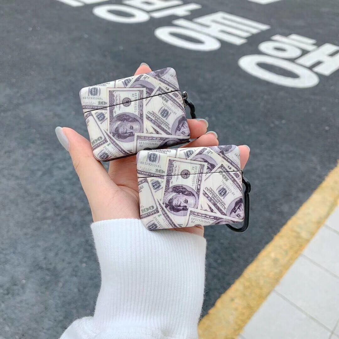 New Creative Personality US Dollar Bill Silicone Phone Case For iPhone