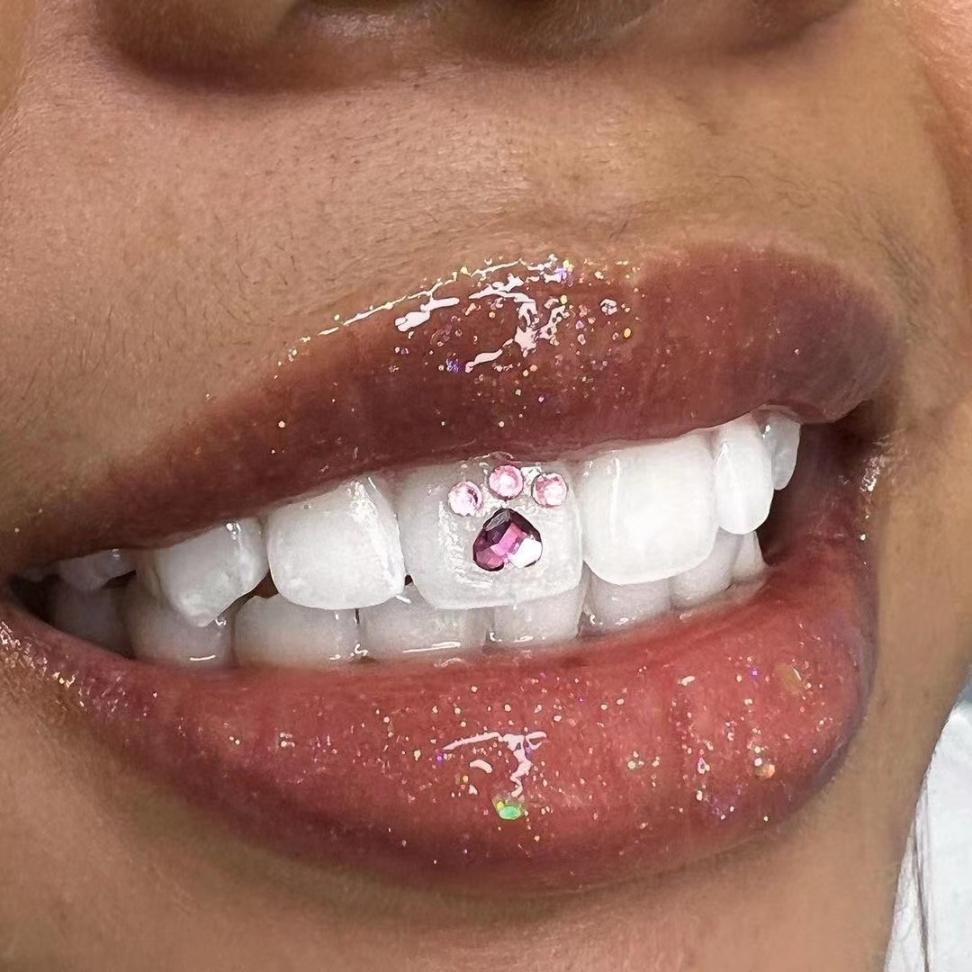 tooth gems, DIY Crystals Jewelry Kit Teeth Gems Kit