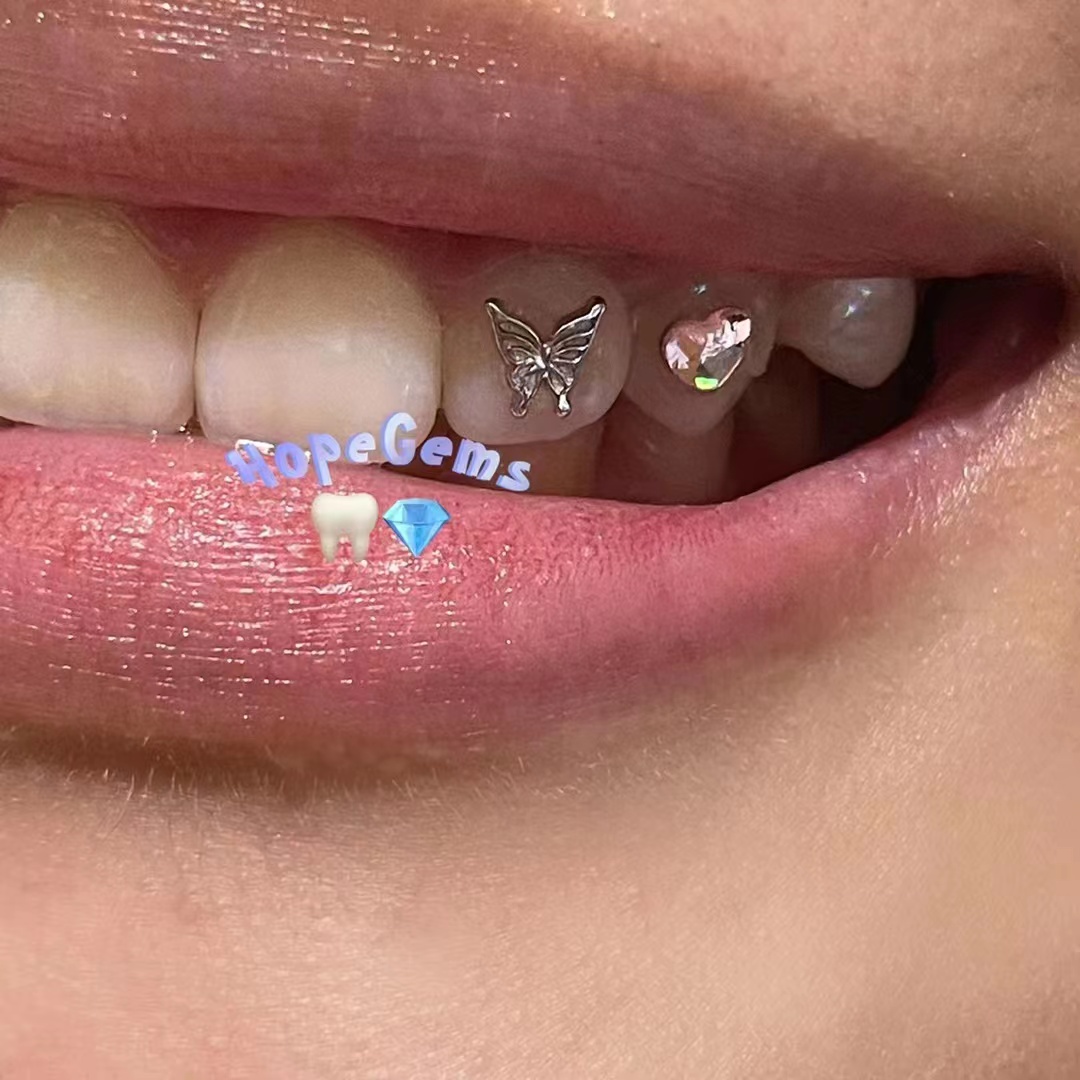 tooth gems, DIY Crystals Jewelry Kit Teeth Gems Kit