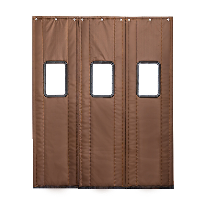 SNOWCITY Outdoor Magnetic Thermal Insulated Door Curtain - Oxford Fabric