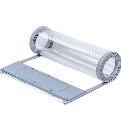 SNOWCITY Outdoor Clear Vinyl Magnetic Thermal Insulated Door Curtain - PVC