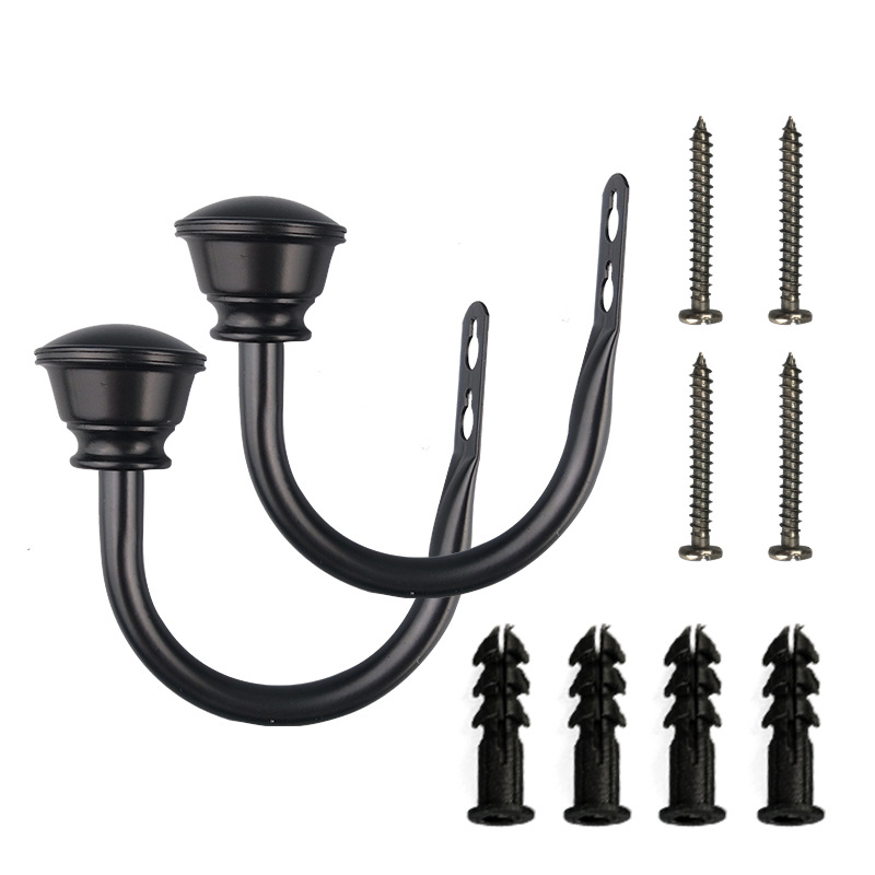 SNOWCITY U-shaped Curtain Holdbacks 2pcs