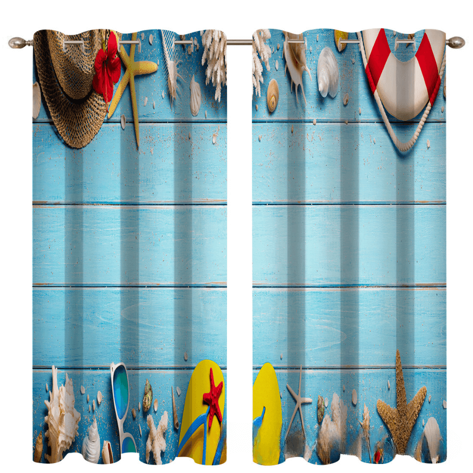 SNOWCITY Outdoor Plant Curtains 2-Panel