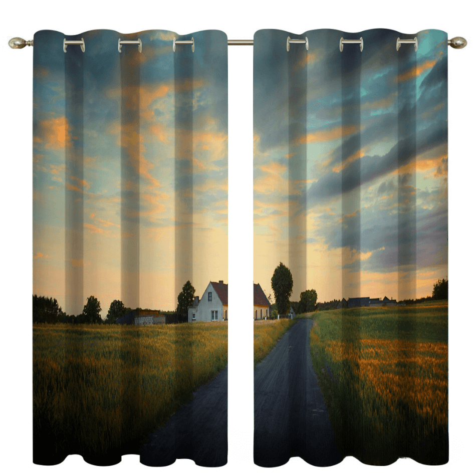 SNOWCITY Outdoor Plant Curtains 2-Panel