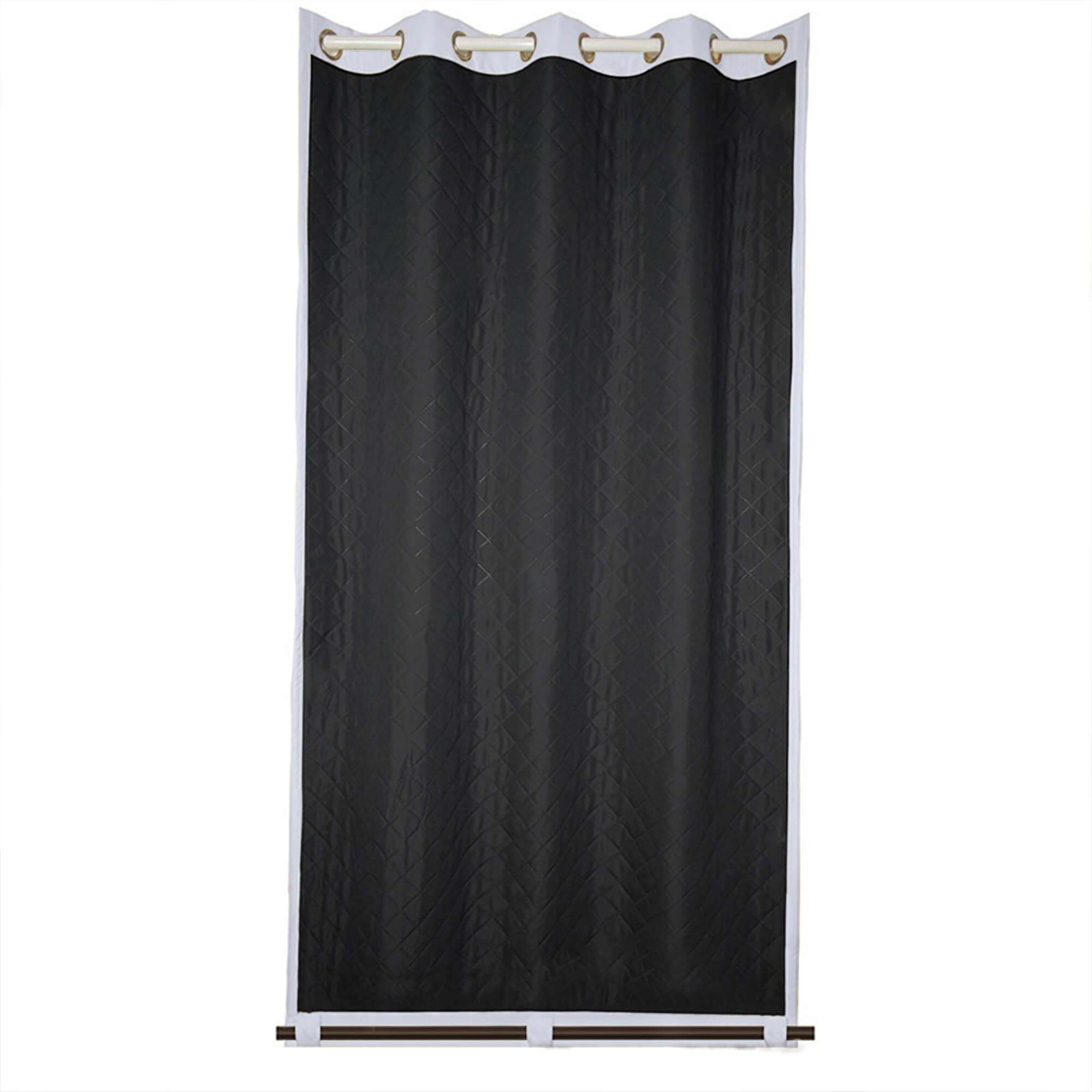 Insulated Outdoor Curtains for Winter - Greyish White