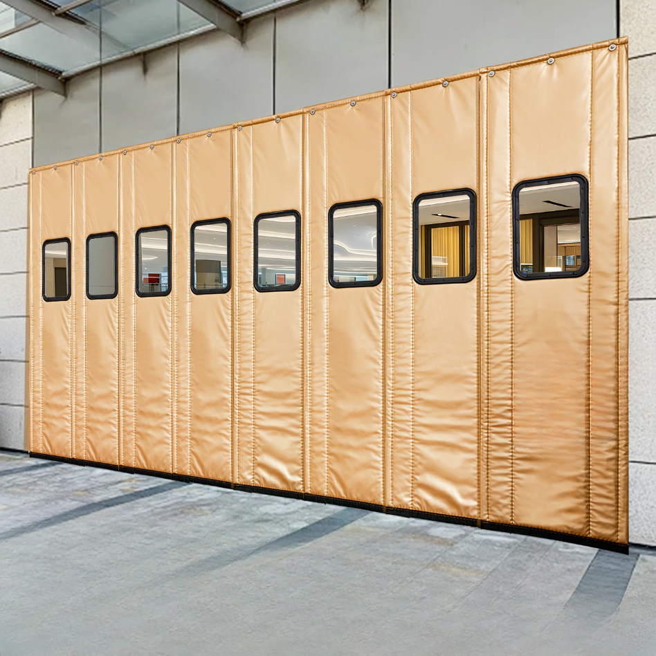 SNOWCITY Outdoor Magnetic Thermal Insulated Door Curtain