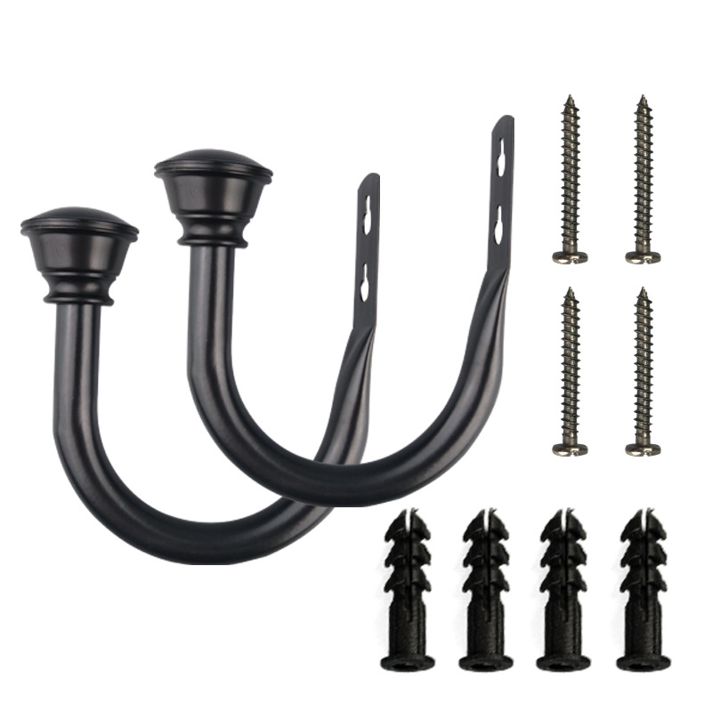 SNOWCITY U-shaped Curtain Holdbacks 2pcs