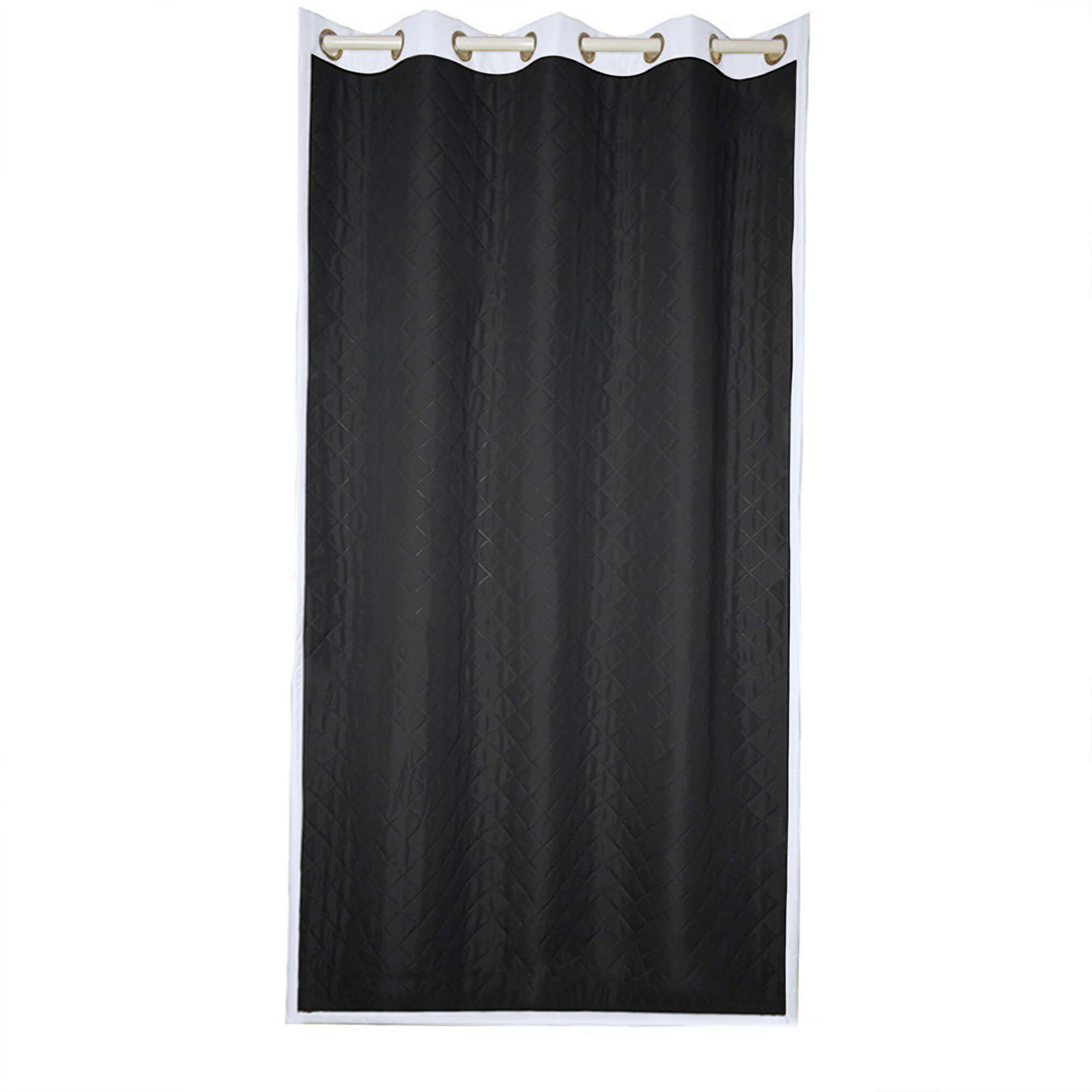 Insulated Outdoor Curtains for Winter - Greyish White