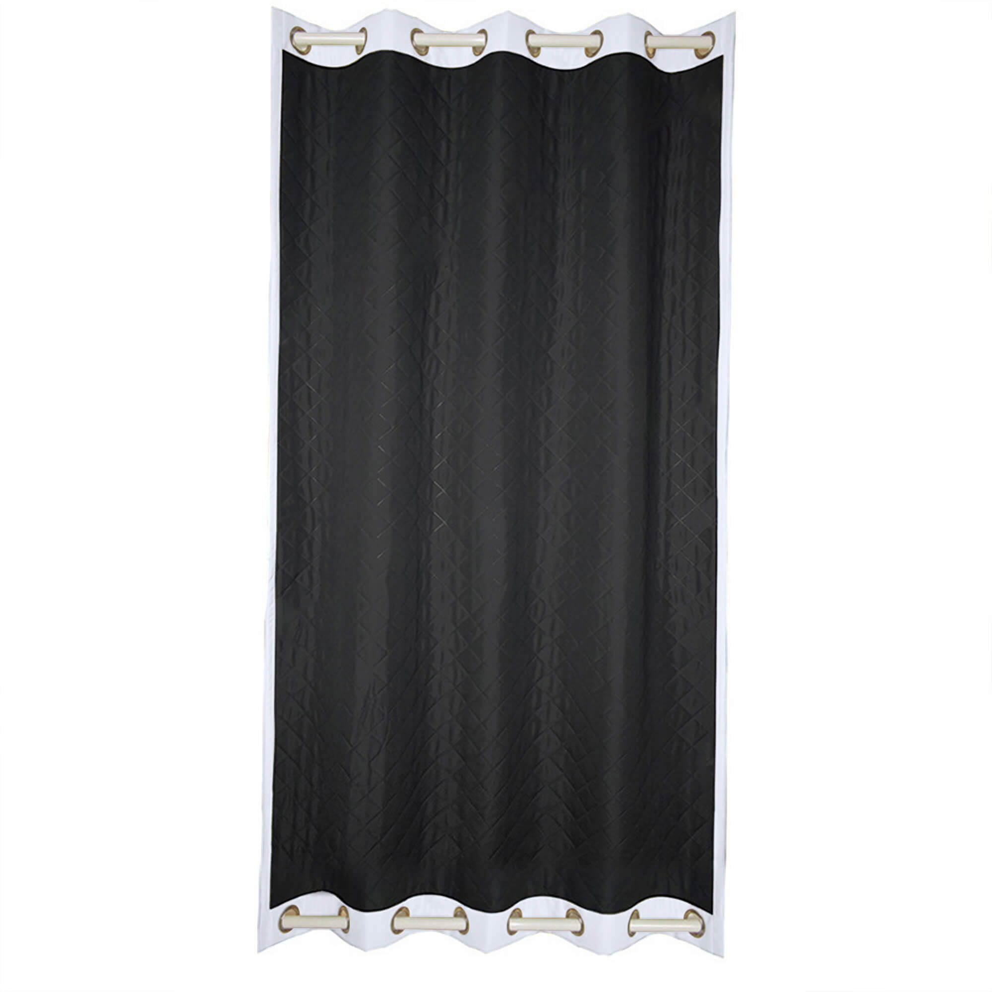 Insulated Outdoor Curtains for Winter - Greyish White