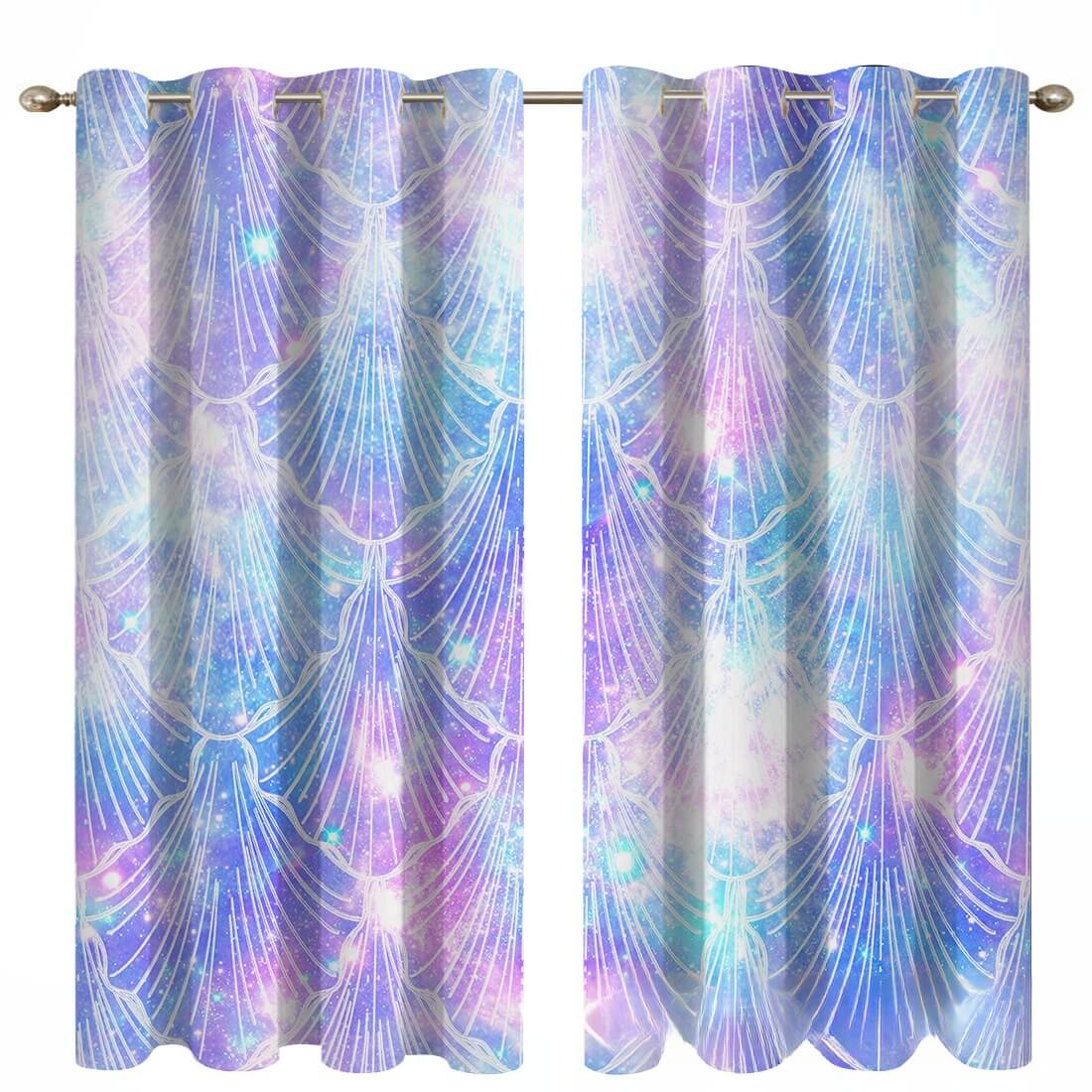 SNOWCITY Outdoor Plant Curtains 2-Panel