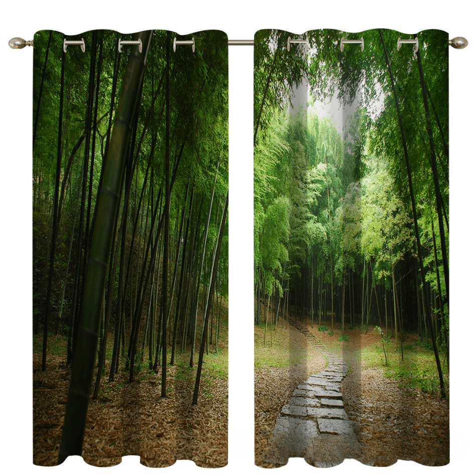 SNOWCITY Outdoor Plant Curtains 2-Panel