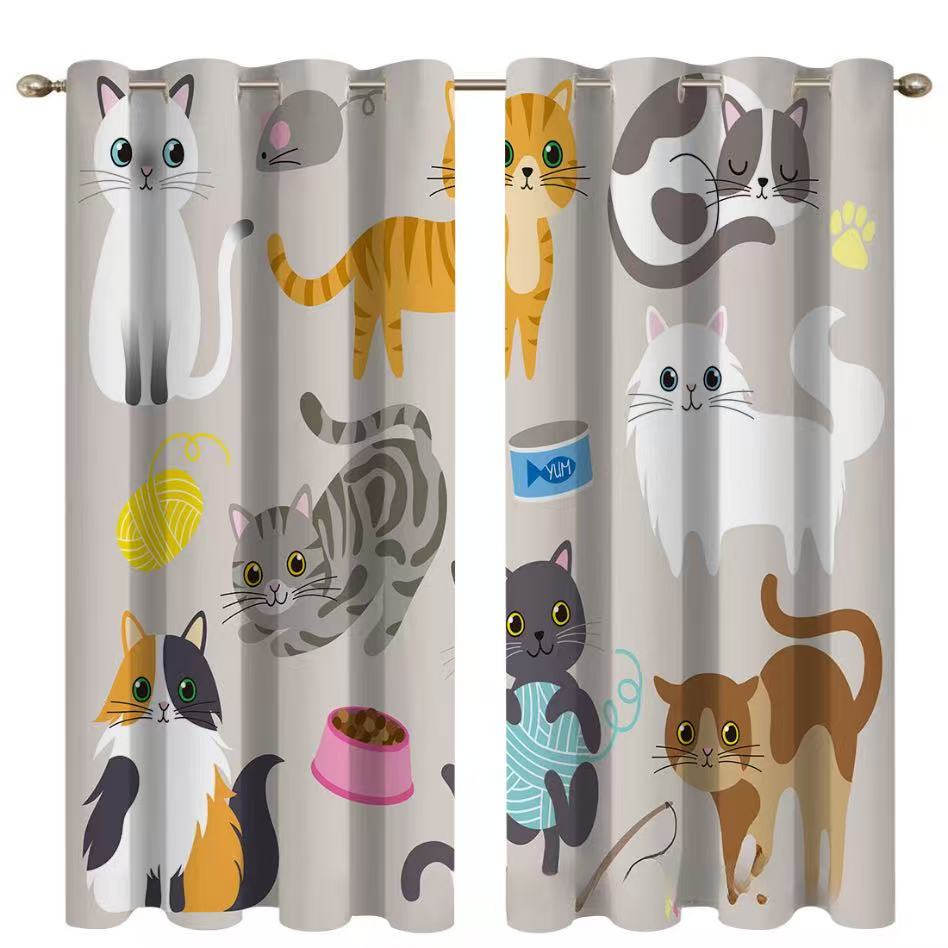 SNOWCITY Outdoor Plant Curtains 2-Panel