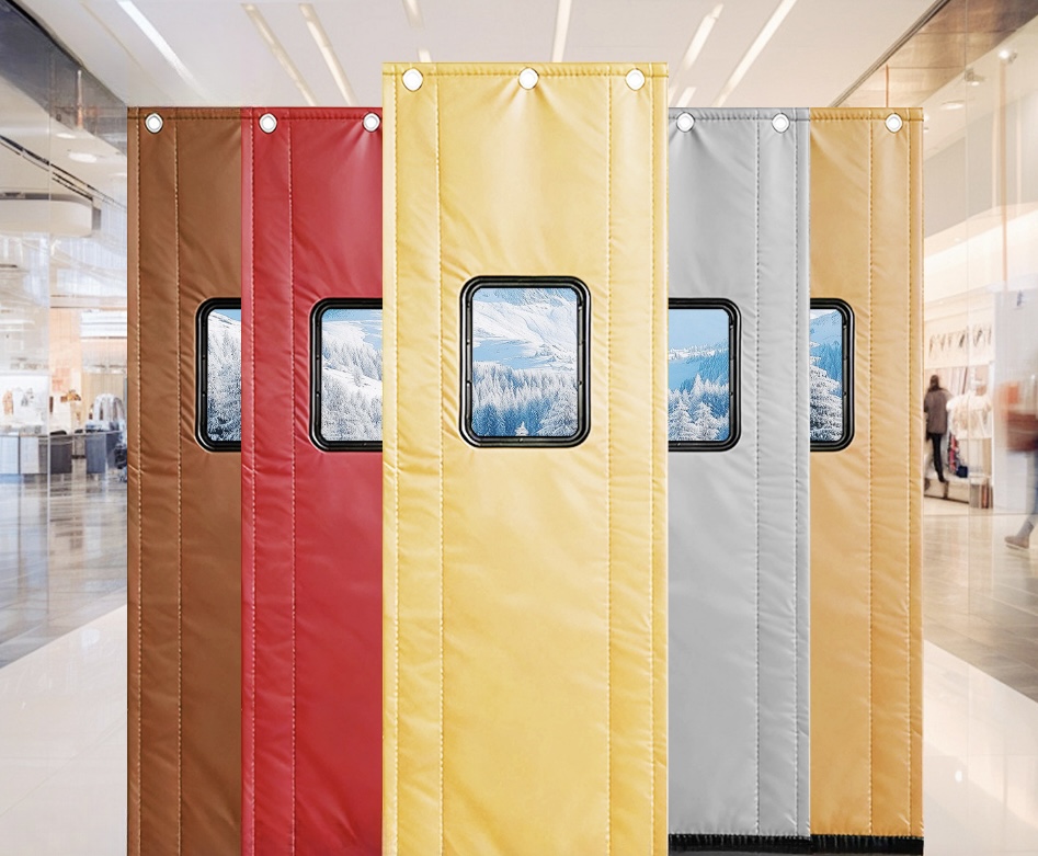 SNOWCITY Outdoor Magnetic Thermal Insulated Door Curtain