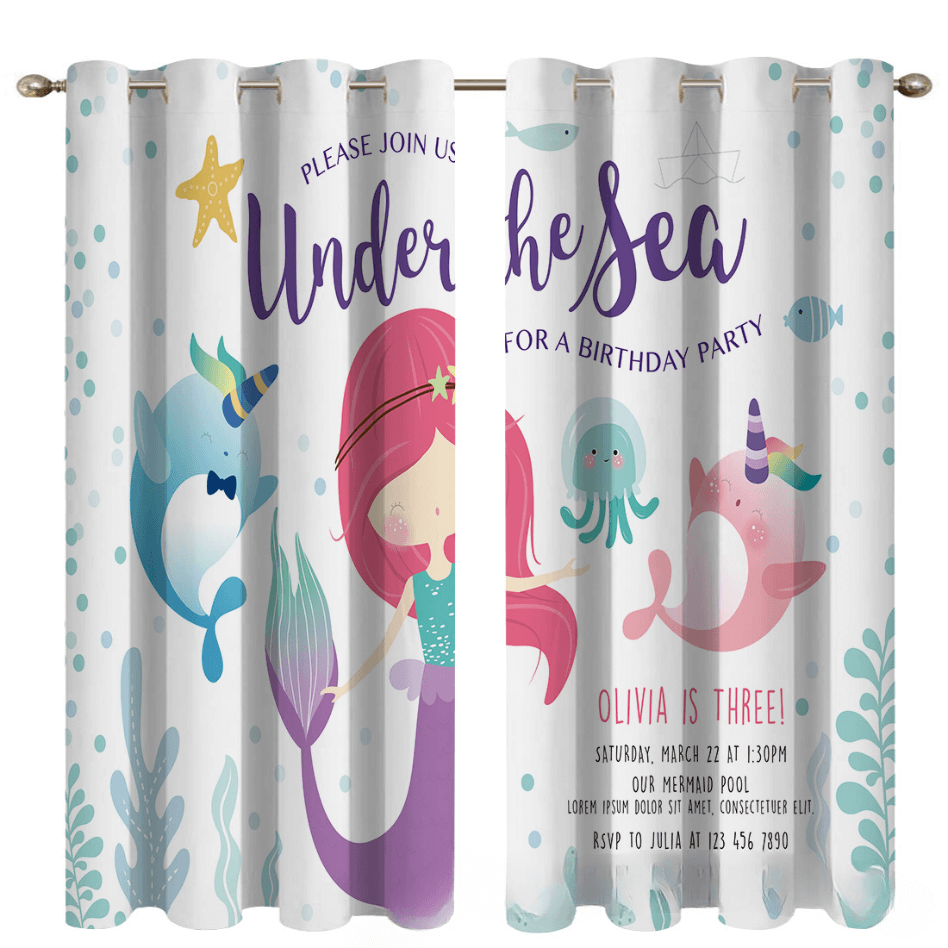 SNOWCITY Outdoor Plant Curtains 2-Panel