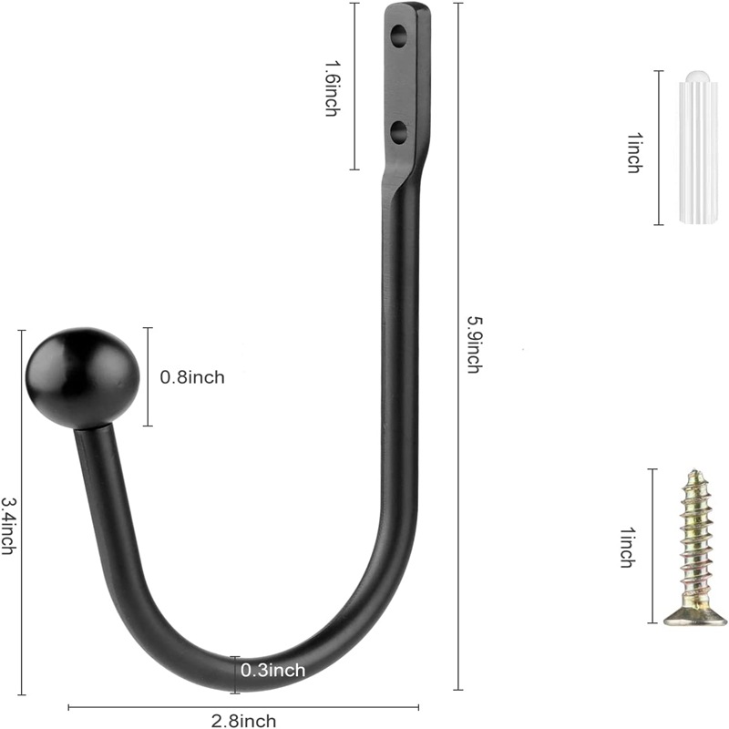 SNOWCITY Curtain Holdback 2 Pcs