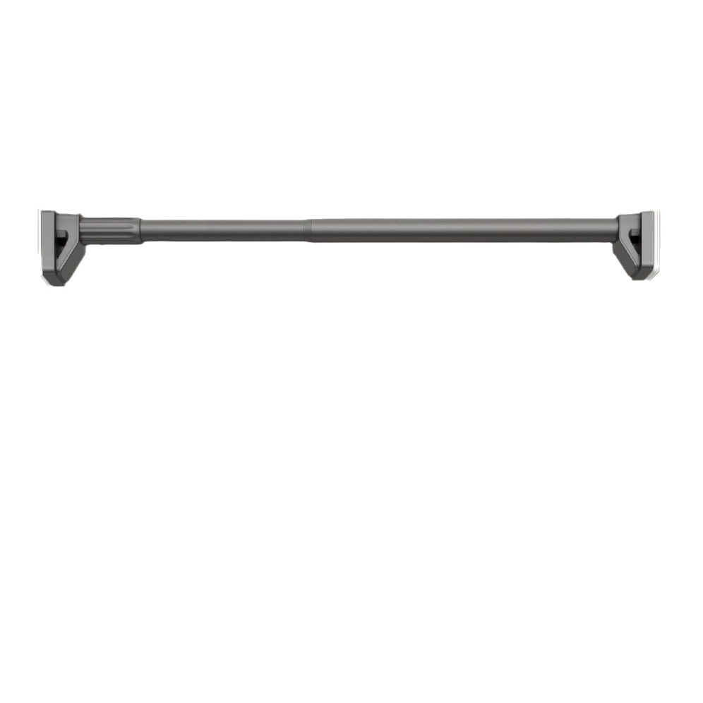 SNOWCITY outdoor telescoping curtain rod no drill