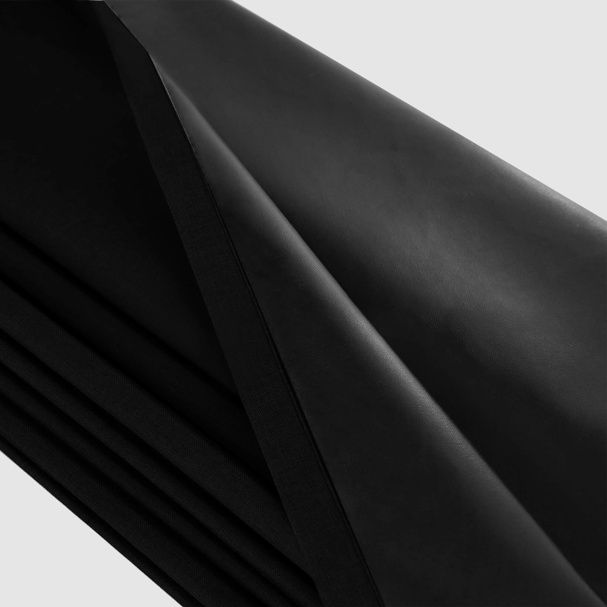 SNOWCITY Blackout Curtains Black - Tab Top