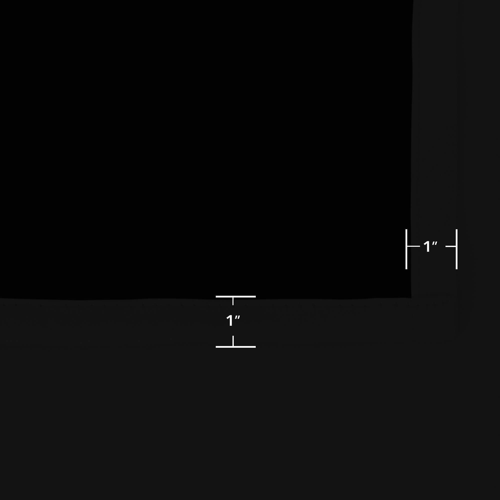 SNOWCITY Blackout Curtains Black - Tab Top