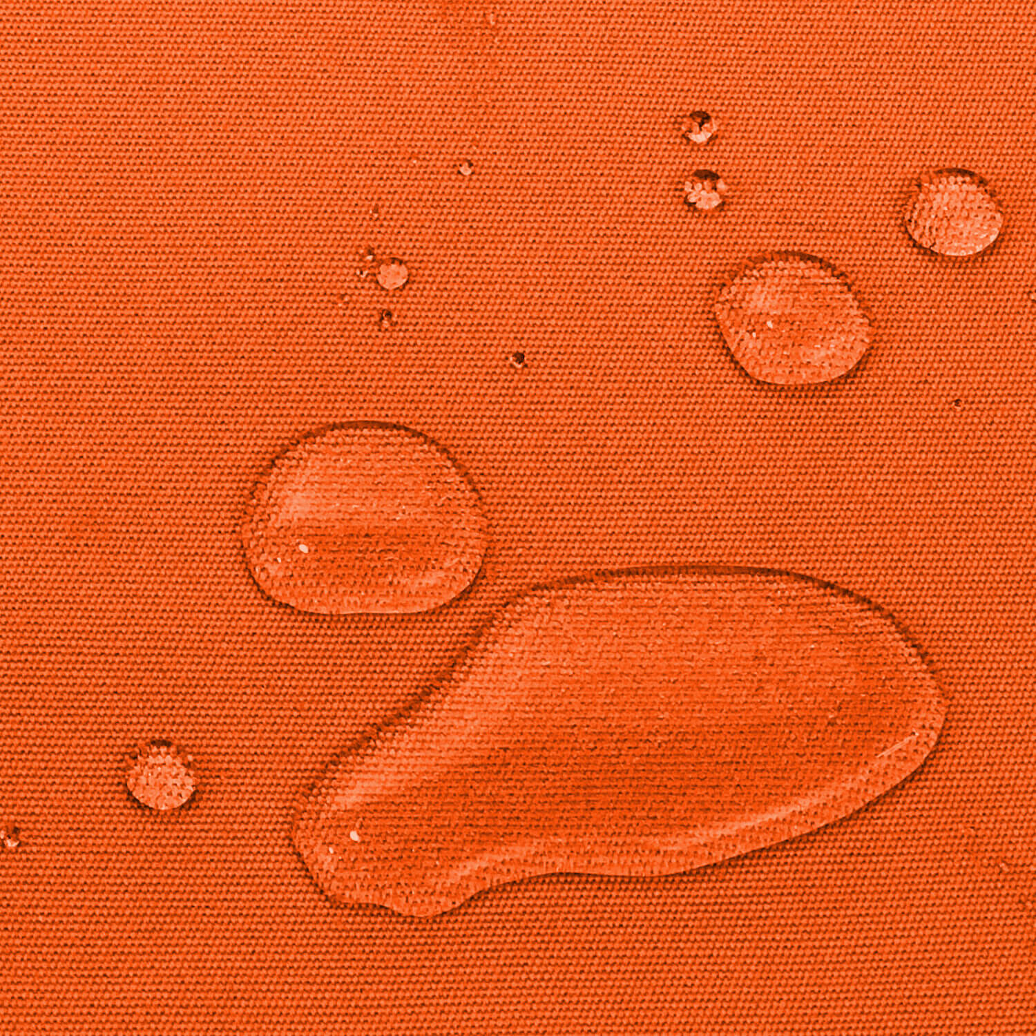 PENGI Waterproof Outdoor Pillow 1 Pcs - Pure Red Orange