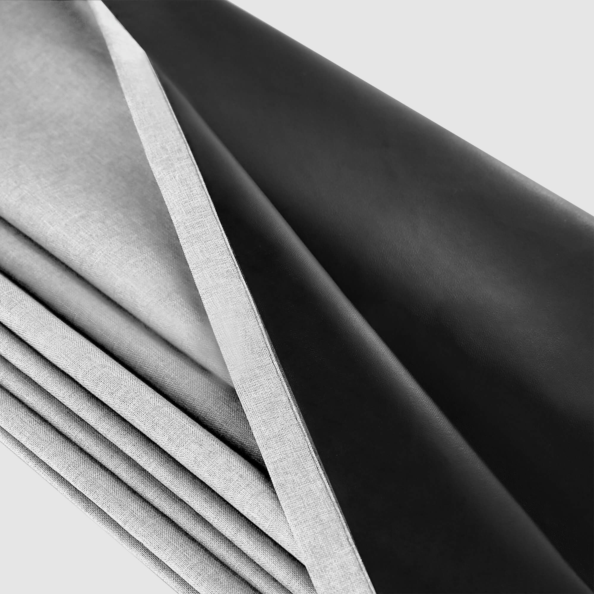 SNOWCITY Blackout Curtains Greyish White - Grommet Top