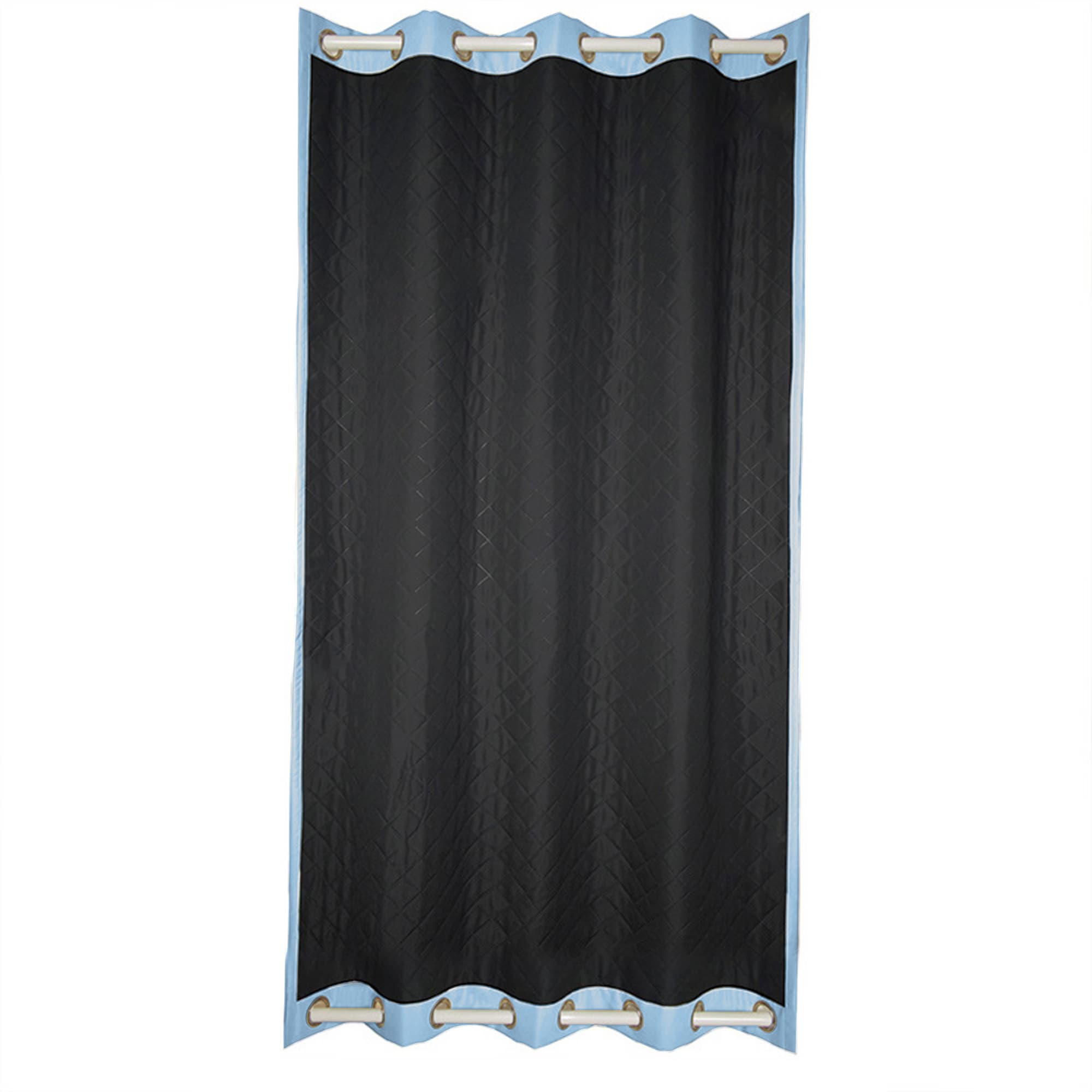 Insulated Outdoor Curtains for Winter - Saphhire Blue