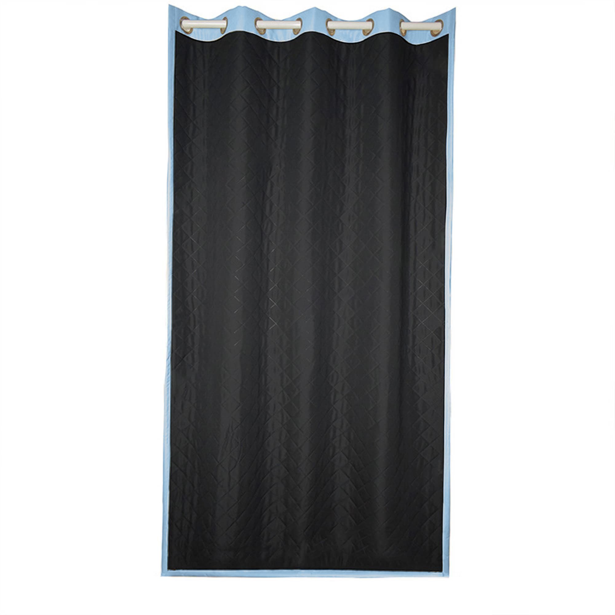 Insulated Outdoor Curtains for Winter - Saphhire Blue