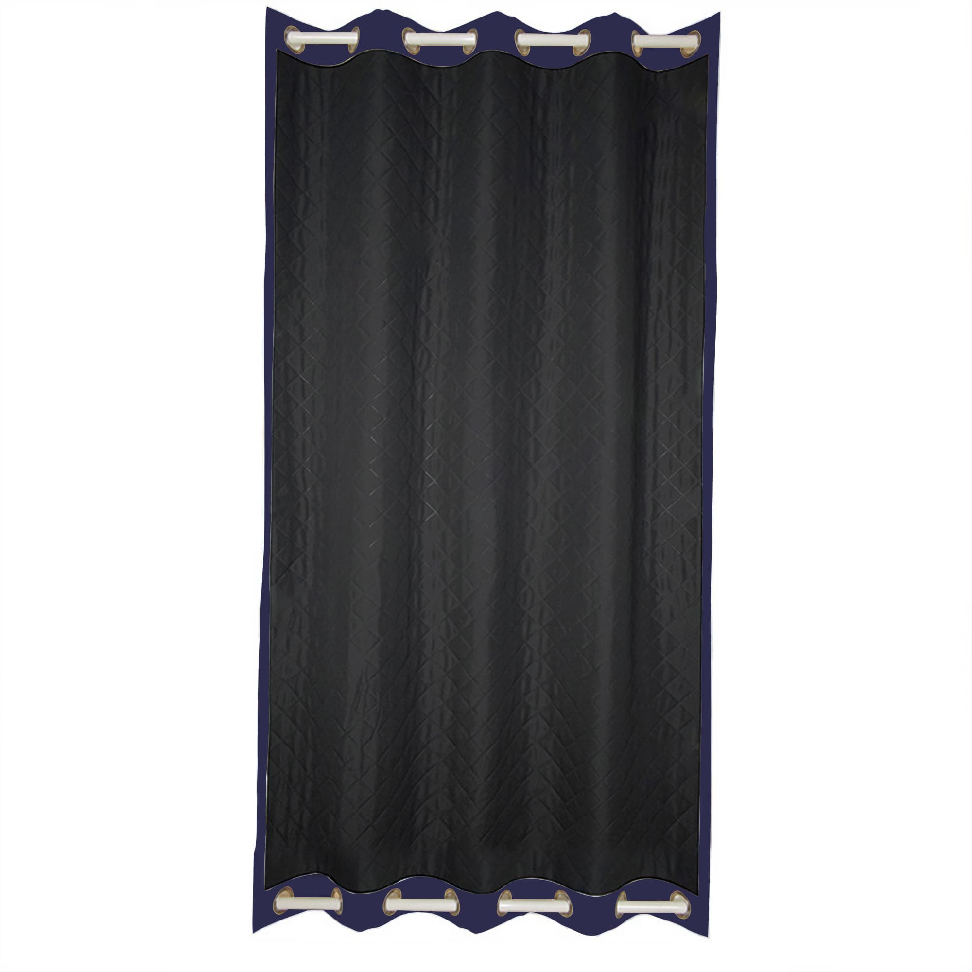 Insulated Outdoor Curtains for Winter - Navy