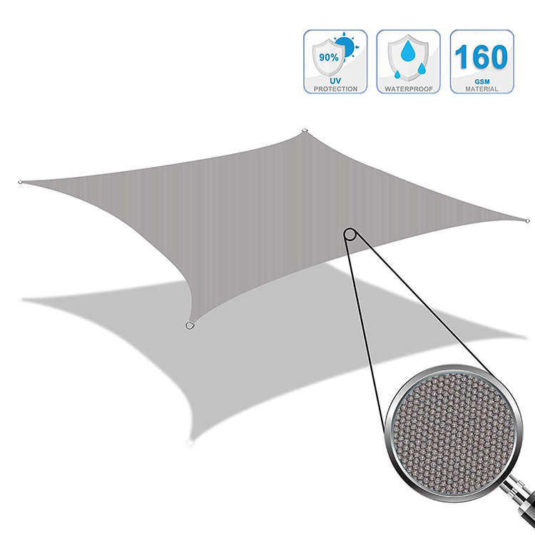 Snowcity Triangle Waterproof Sun Shade Sail