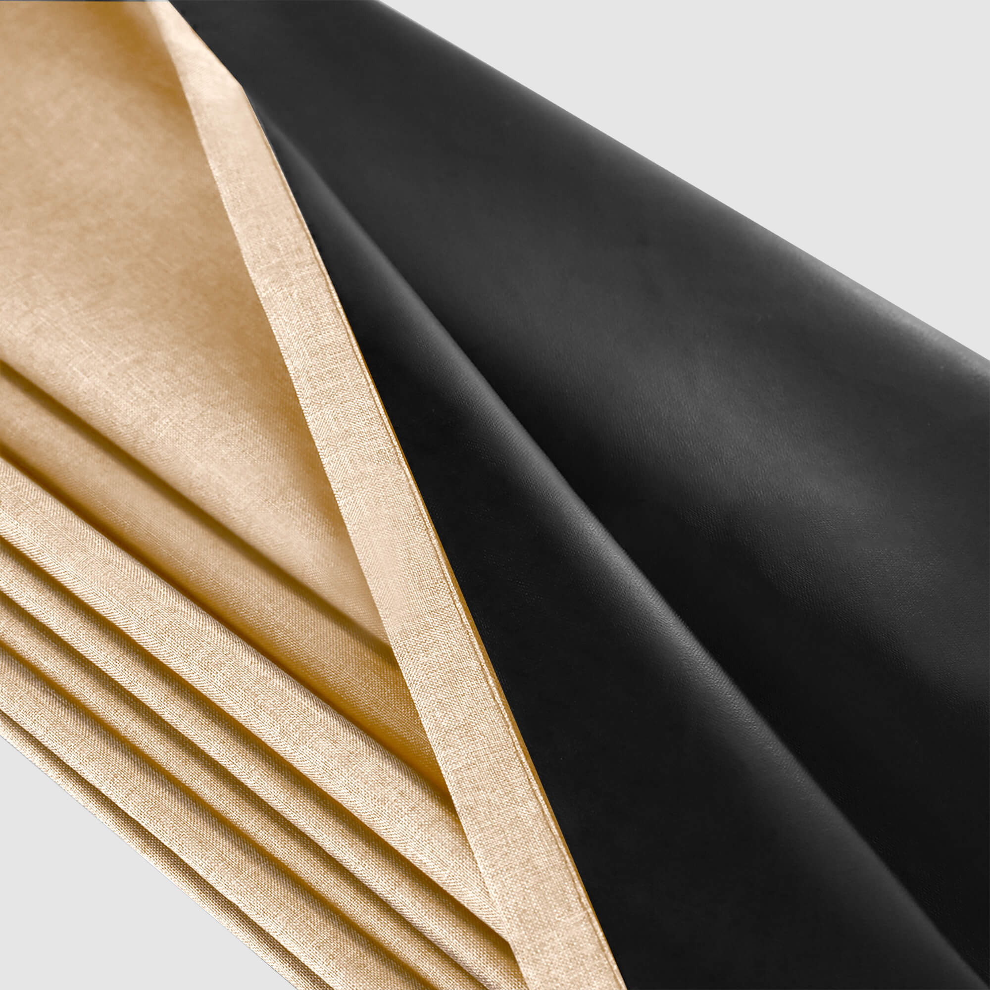 SNOWCITY Blackout Curtains Biscotti Beige - Grommet Top