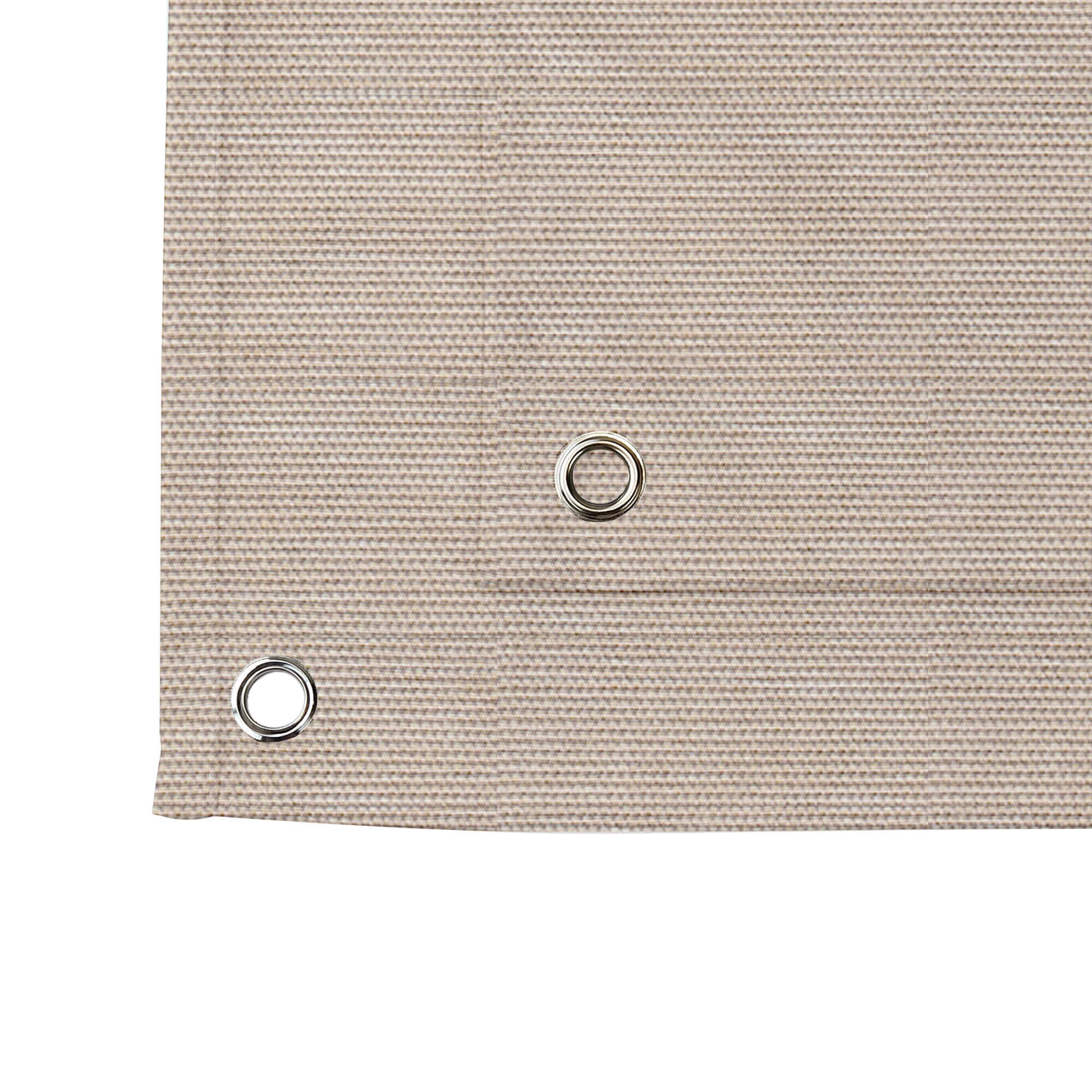 SNOWCITY Custom Sized Outdoor Curtains - Warm Taupe