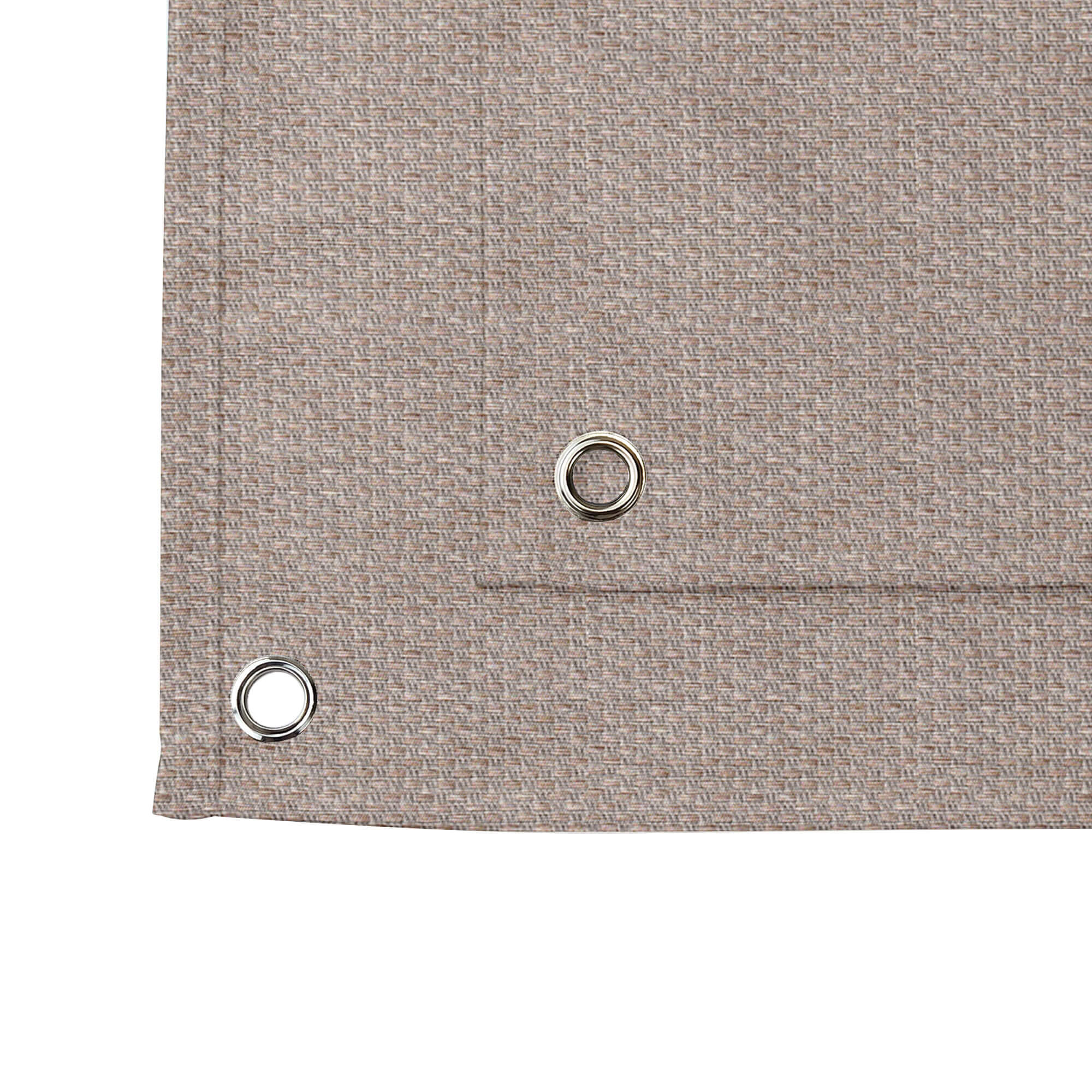 SNOWCITY Custom Sized Outdoor Curtains - Stone Gray