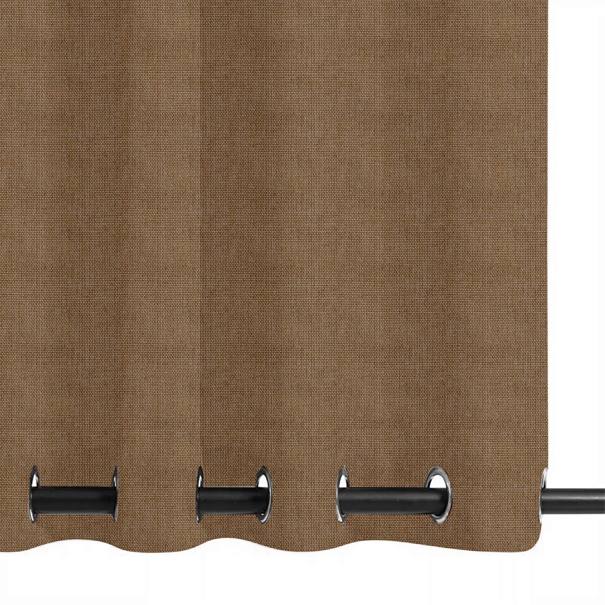 SNOWCITY Custom Sized Outdoor Curtains - Sage Khaki