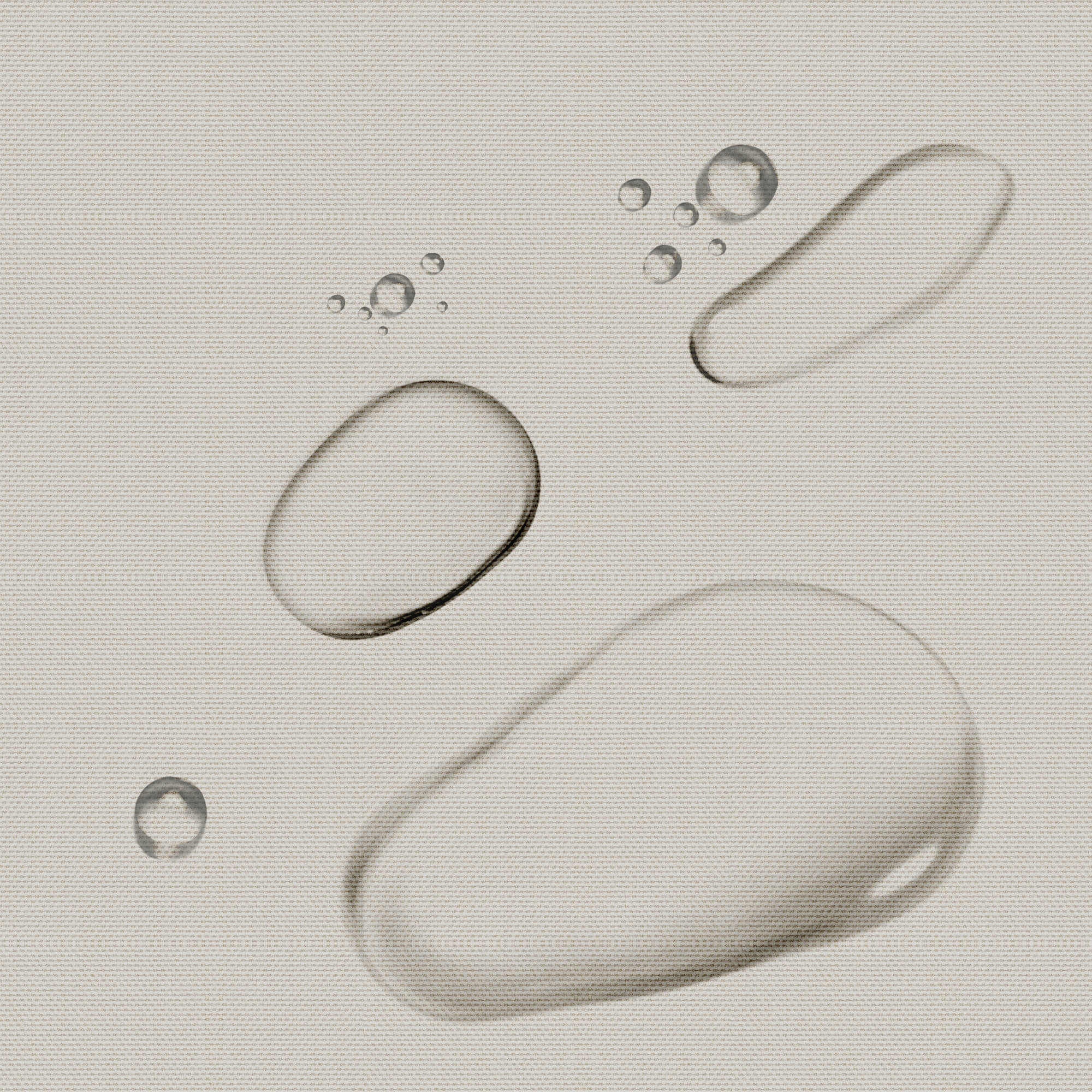 SNOWCITY Custom Sized Outdoor Curtains - Pearl White Matte