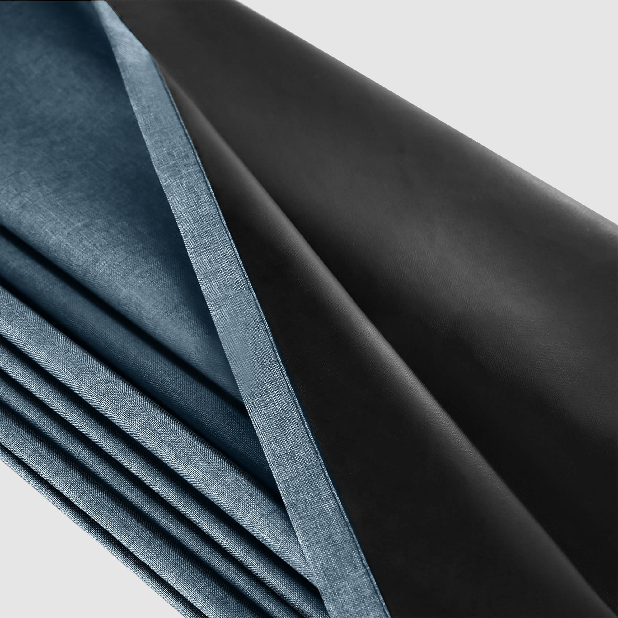 SNOWCITY Blackout Curtains Blue - Grommet Top