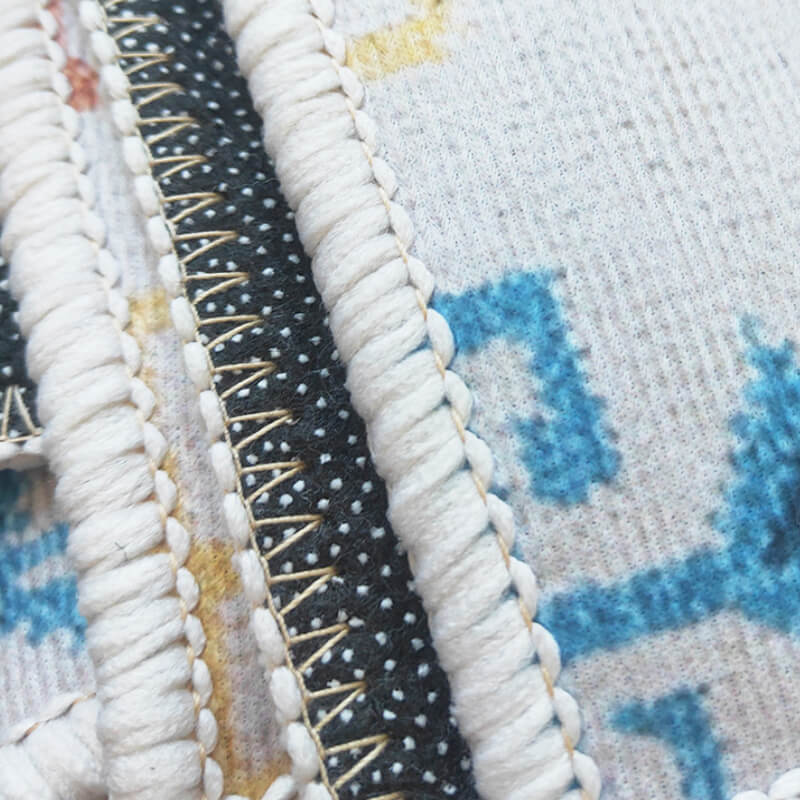 Snowcity Outdoor Rug Washable Morocco Corrugated Line Series