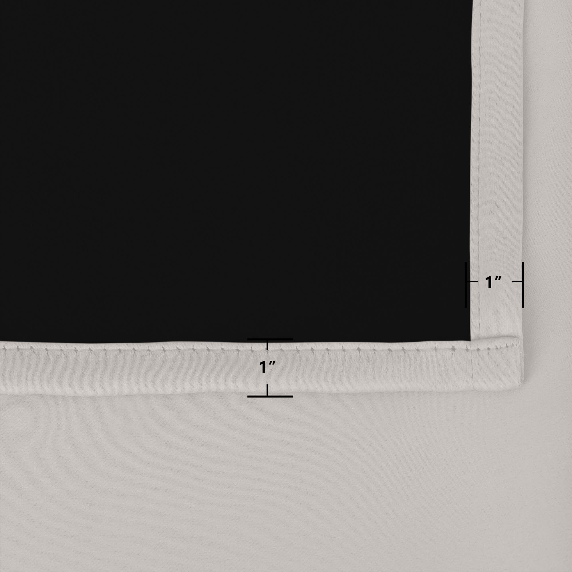 SNOWCITY Blackout Curtains Beige - Grommet Top