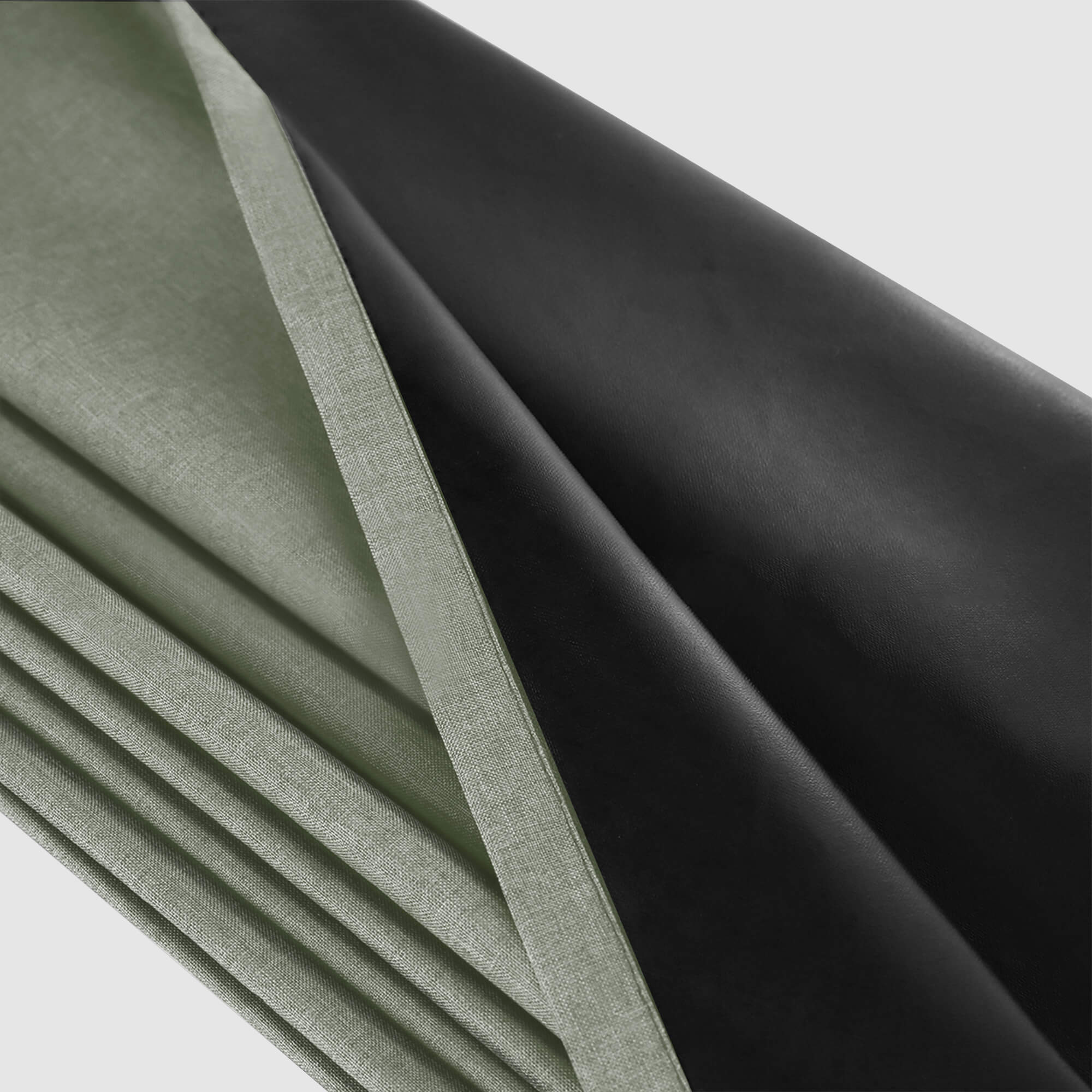 SNOWCITY Blackout Curtains Mint Green - Grommet Top