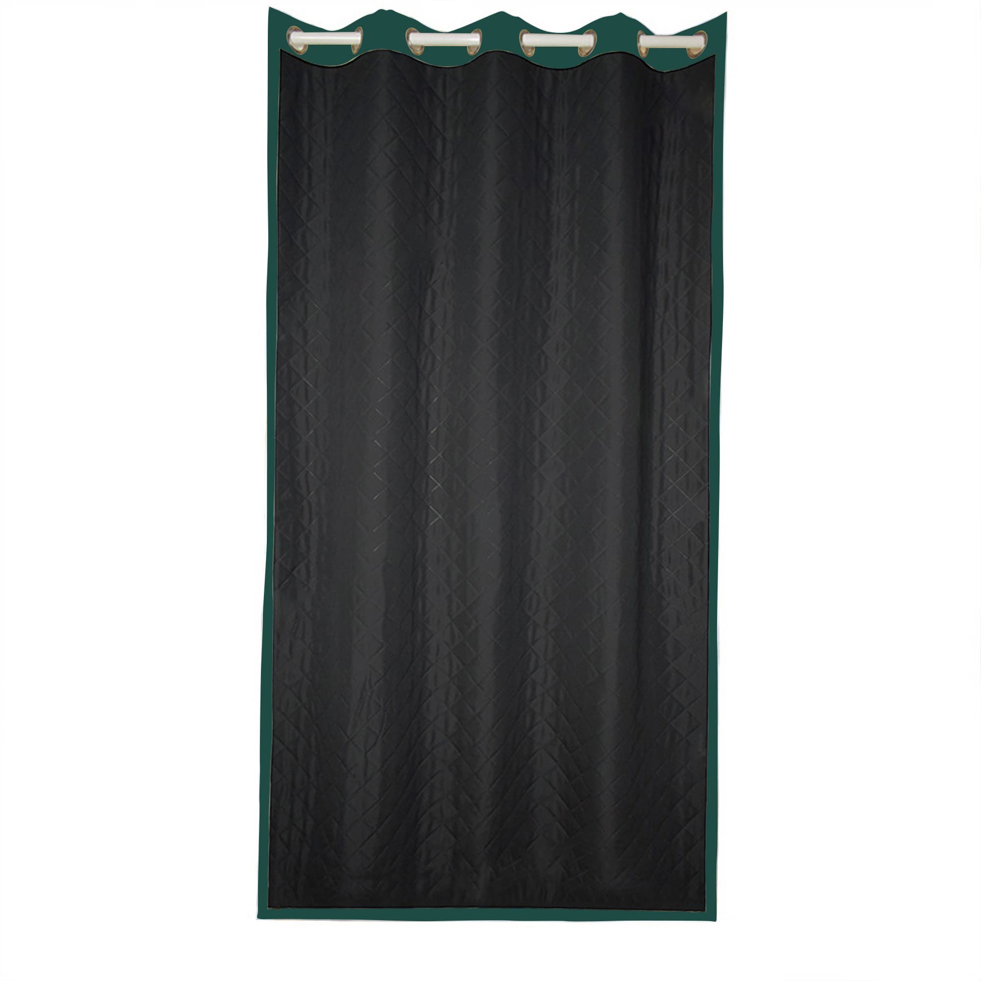 Insulated Outdoor Curtains for Winter - Dark Green