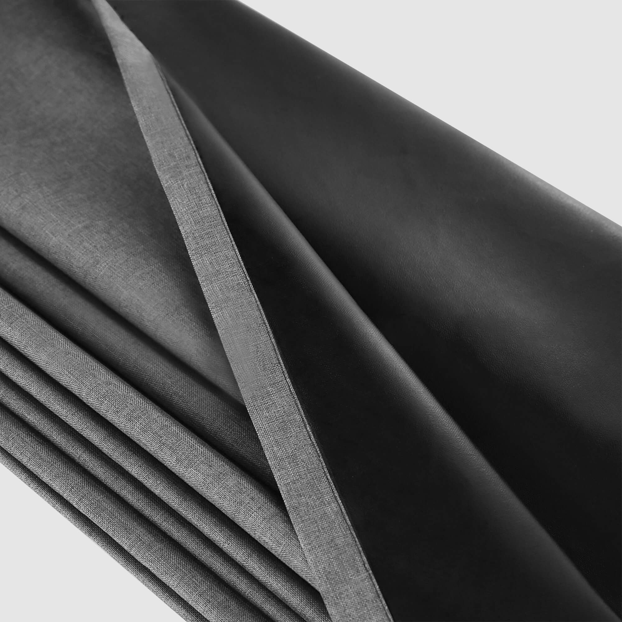 SNOWCITY Blackout Curtains Grey - Grommet Top