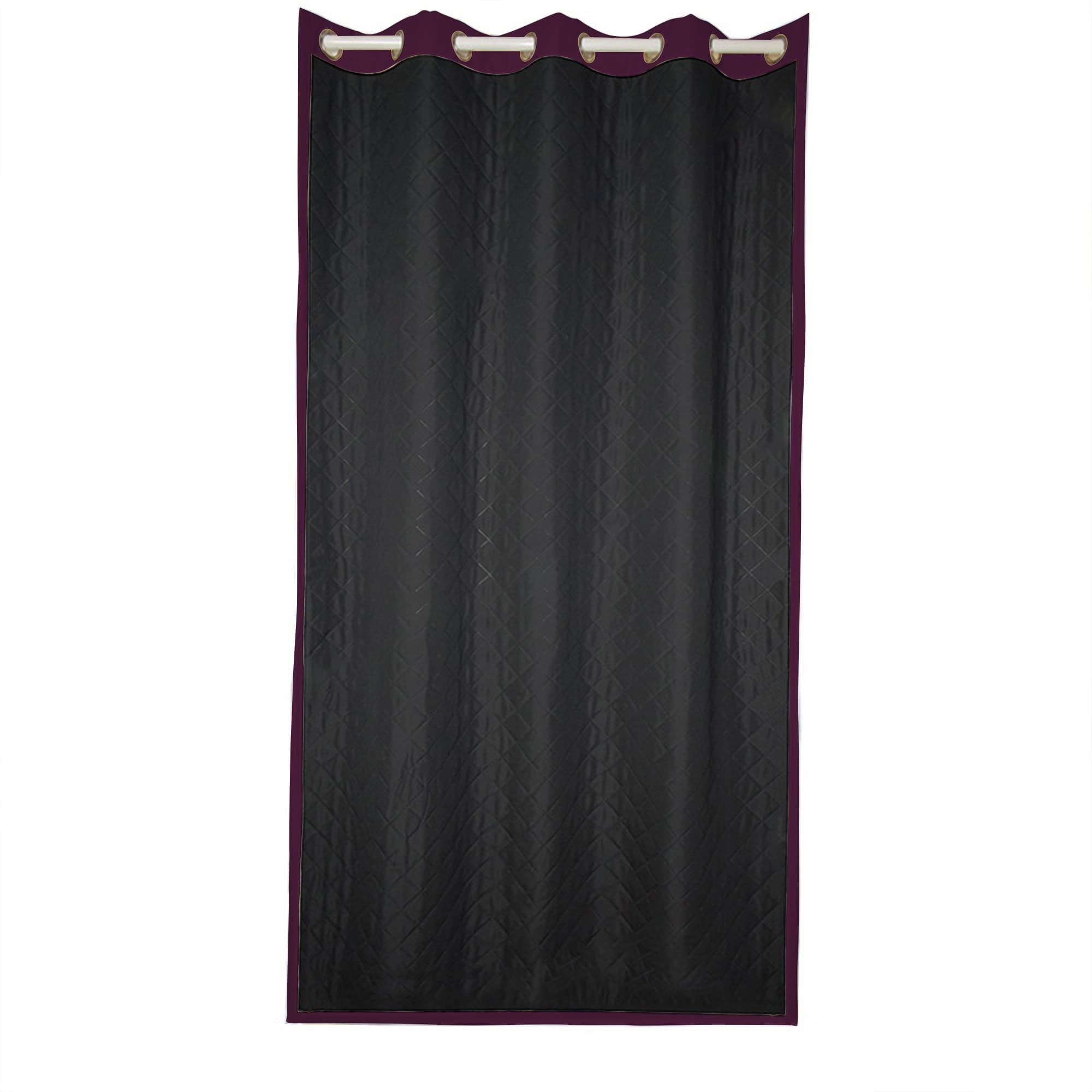 Insulated Outdoor Curtains for Winter - Wine Red