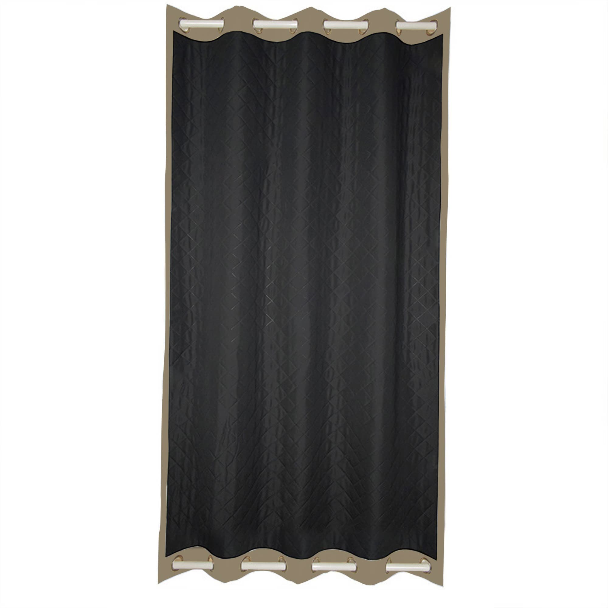 Insulated Outdoor Curtains for Winter - Khaki