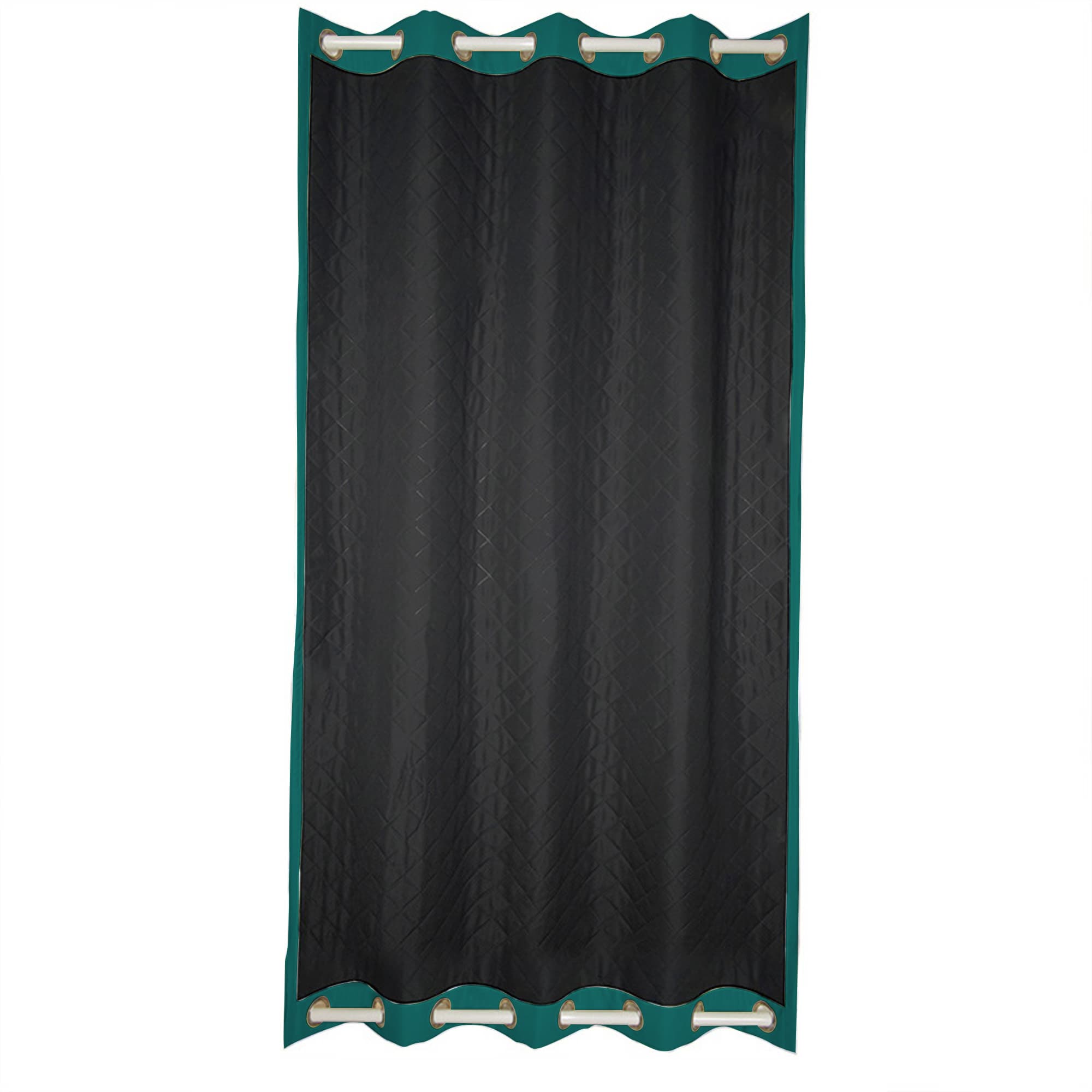 Insulated Outdoor Curtains for Winter - Forest Green