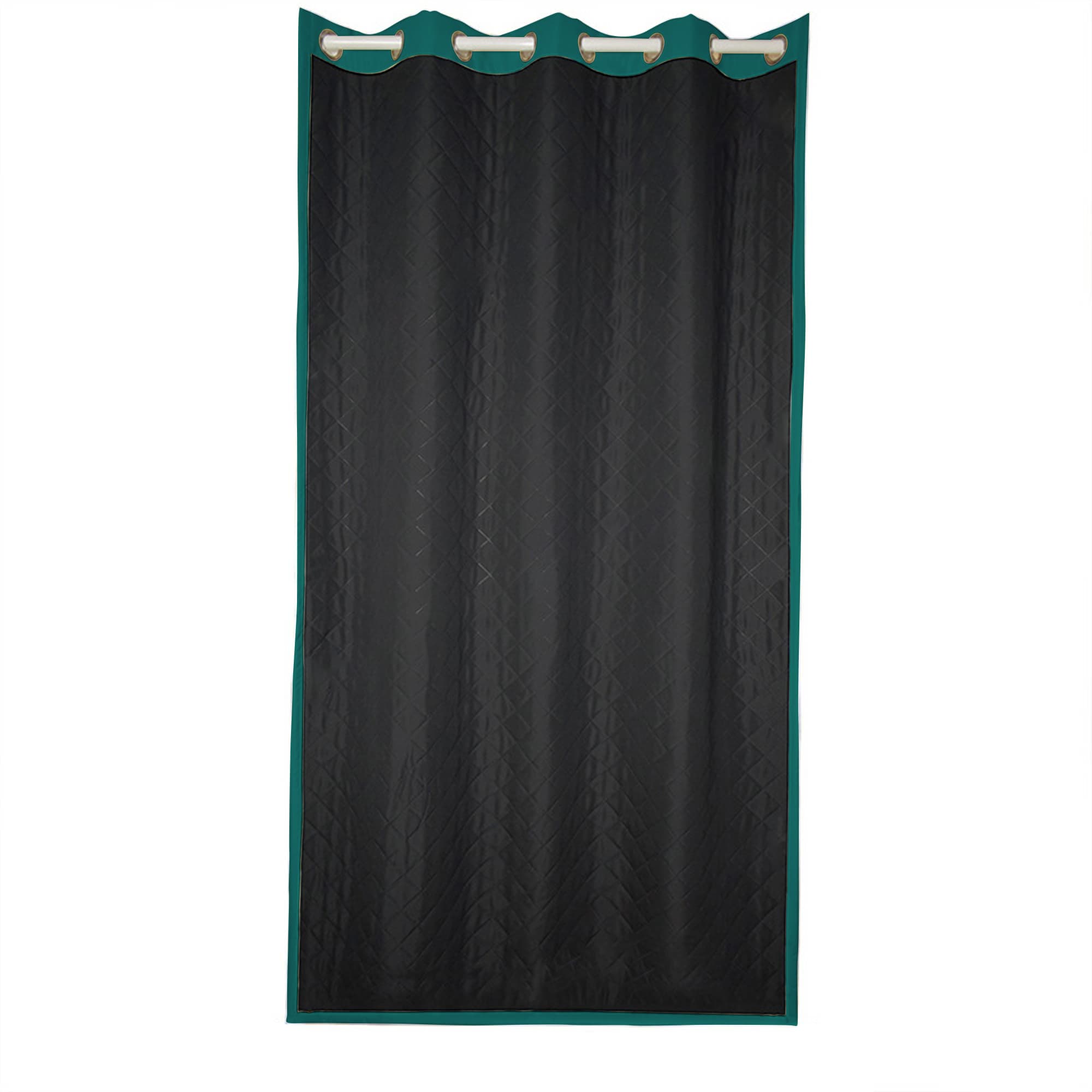 Insulated Outdoor Curtains for Winter - Forest Green