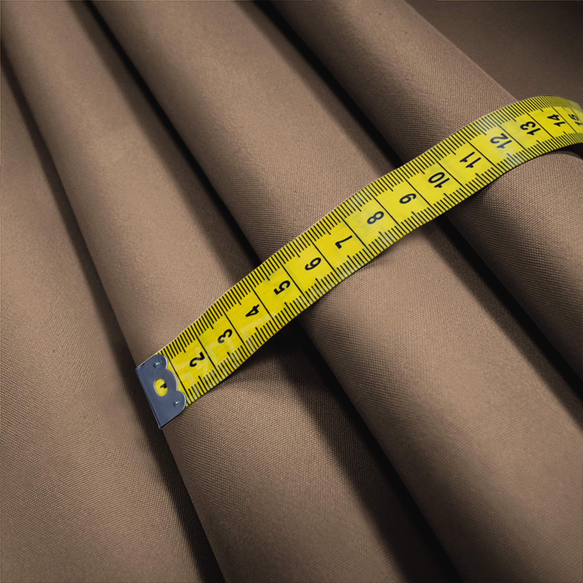 Insulated Outdoor Curtains for Winter - Dark Mocha