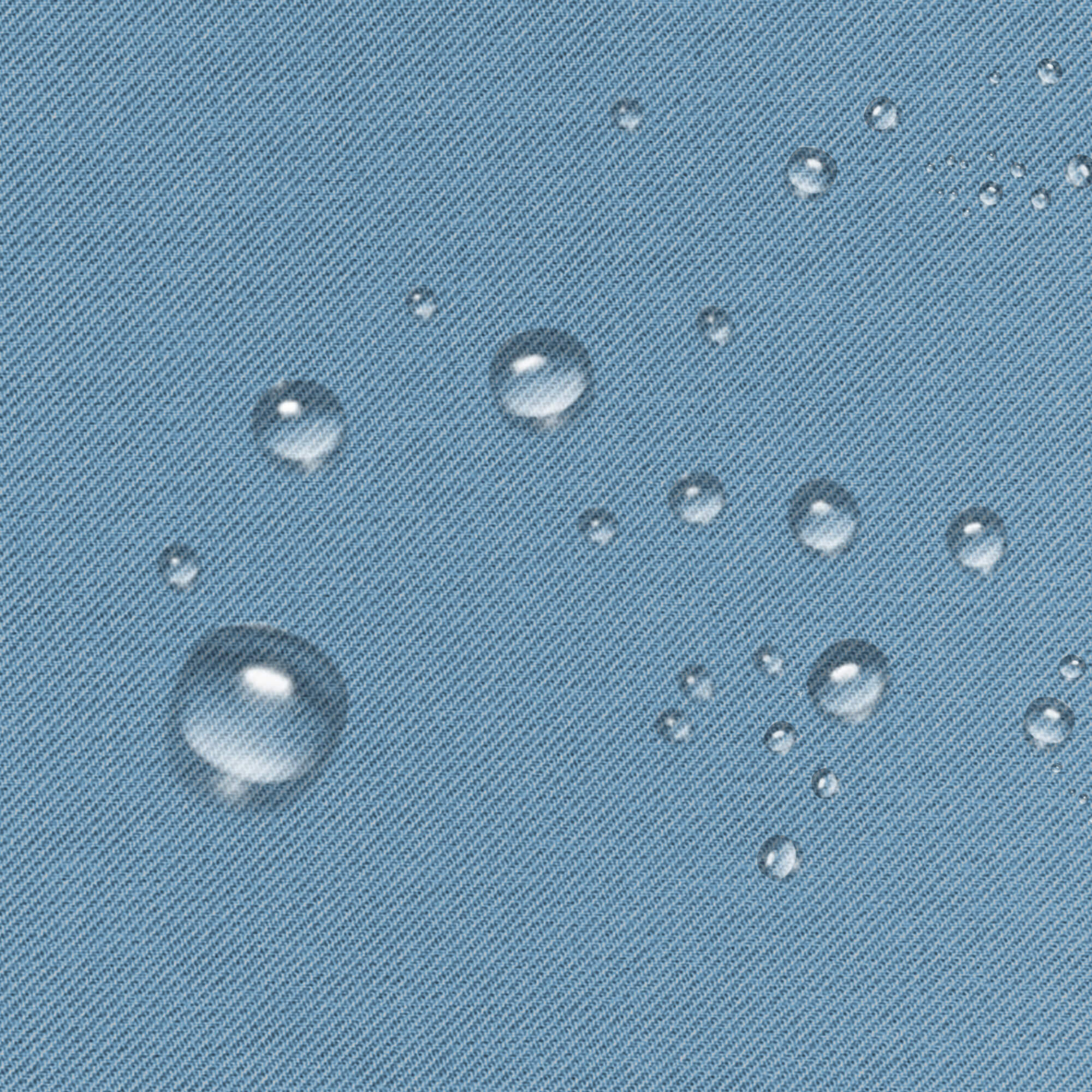 Insulated Outdoor Curtains for Winter - Cerulean Blue