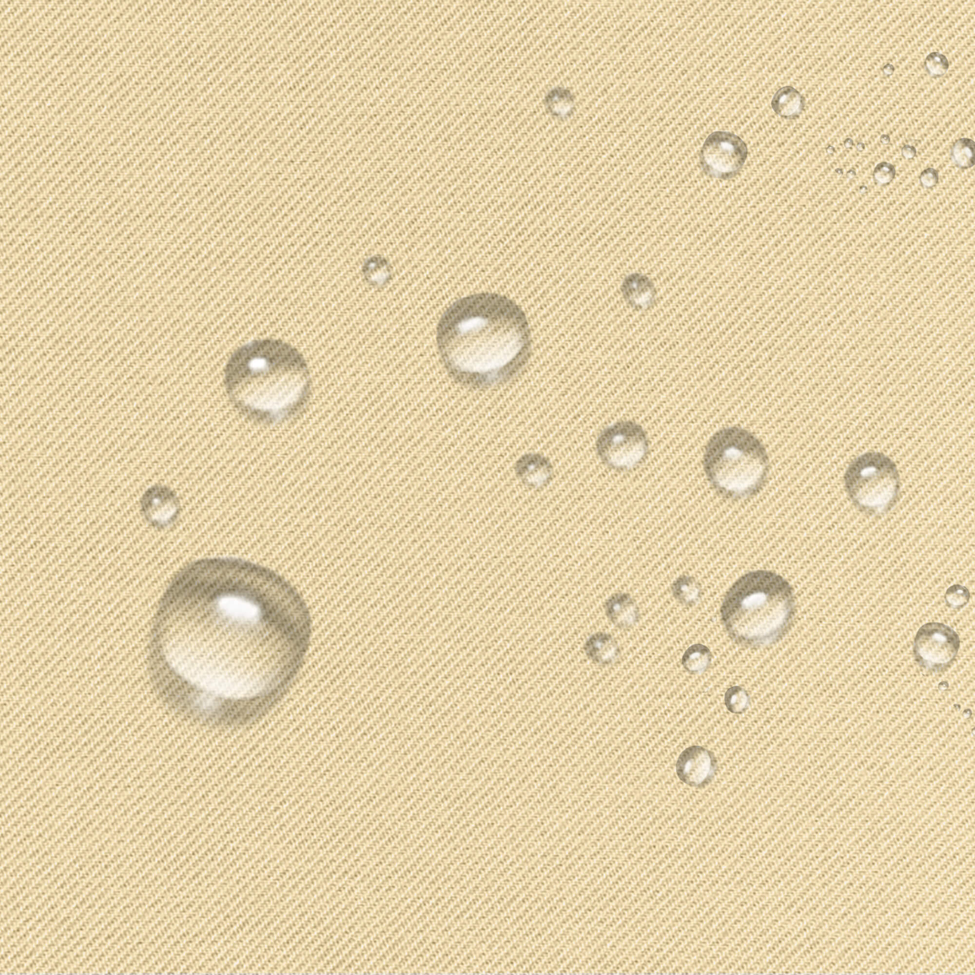 Insulated Outdoor Curtains for Winter - Light Khaki