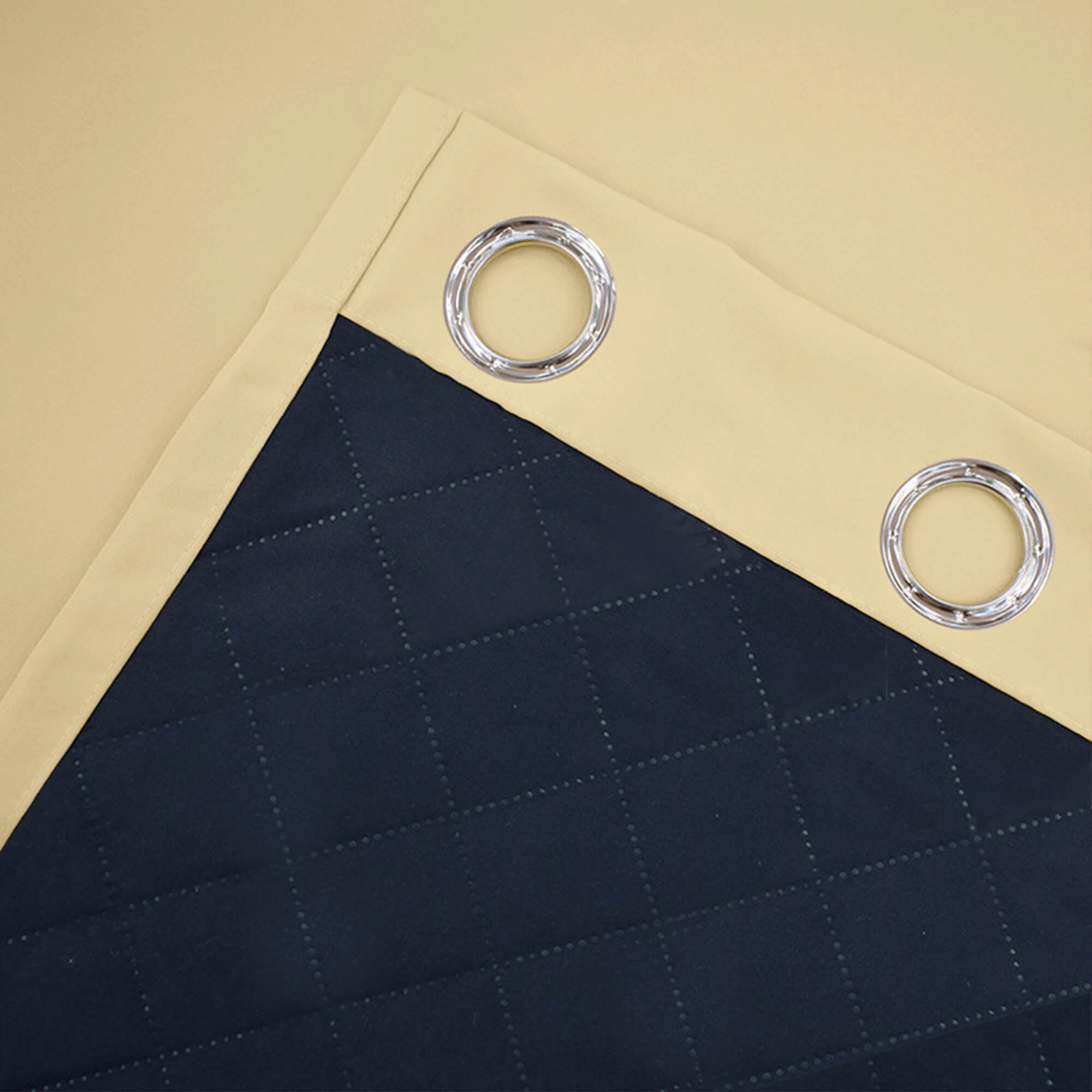 Insulated Outdoor Curtains for Winter - Light Khaki