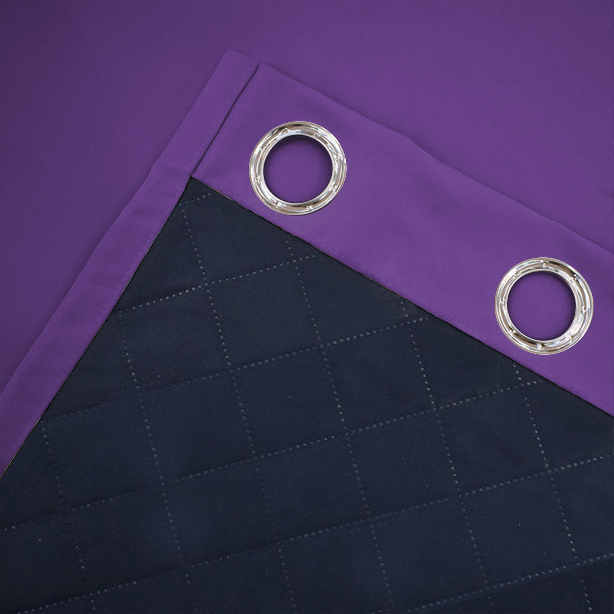 Insulated Outdoor Curtains for Winter - Purple